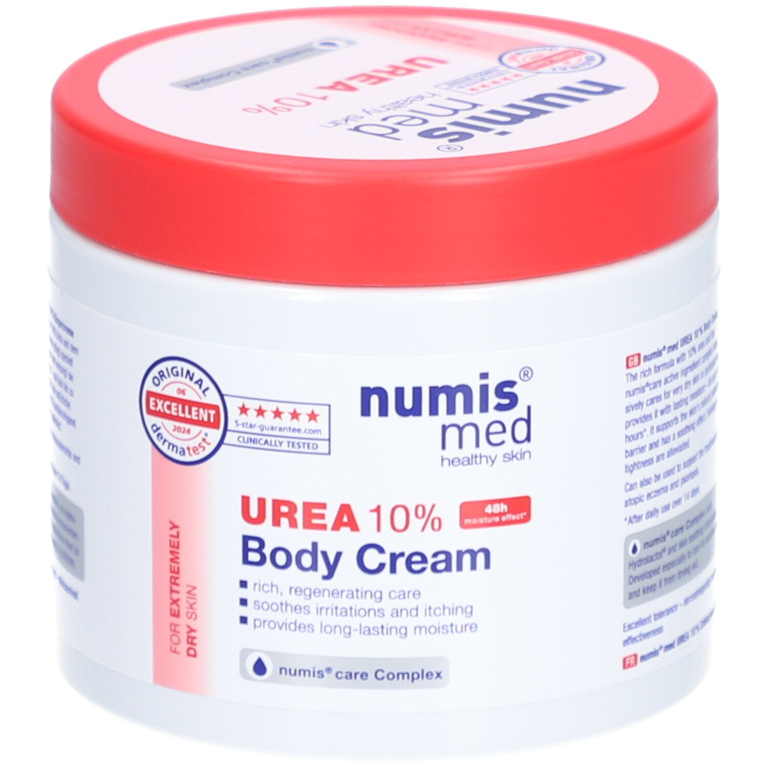 NUMIS med® Urea 10% Körpercreme für extrem trockene Haut