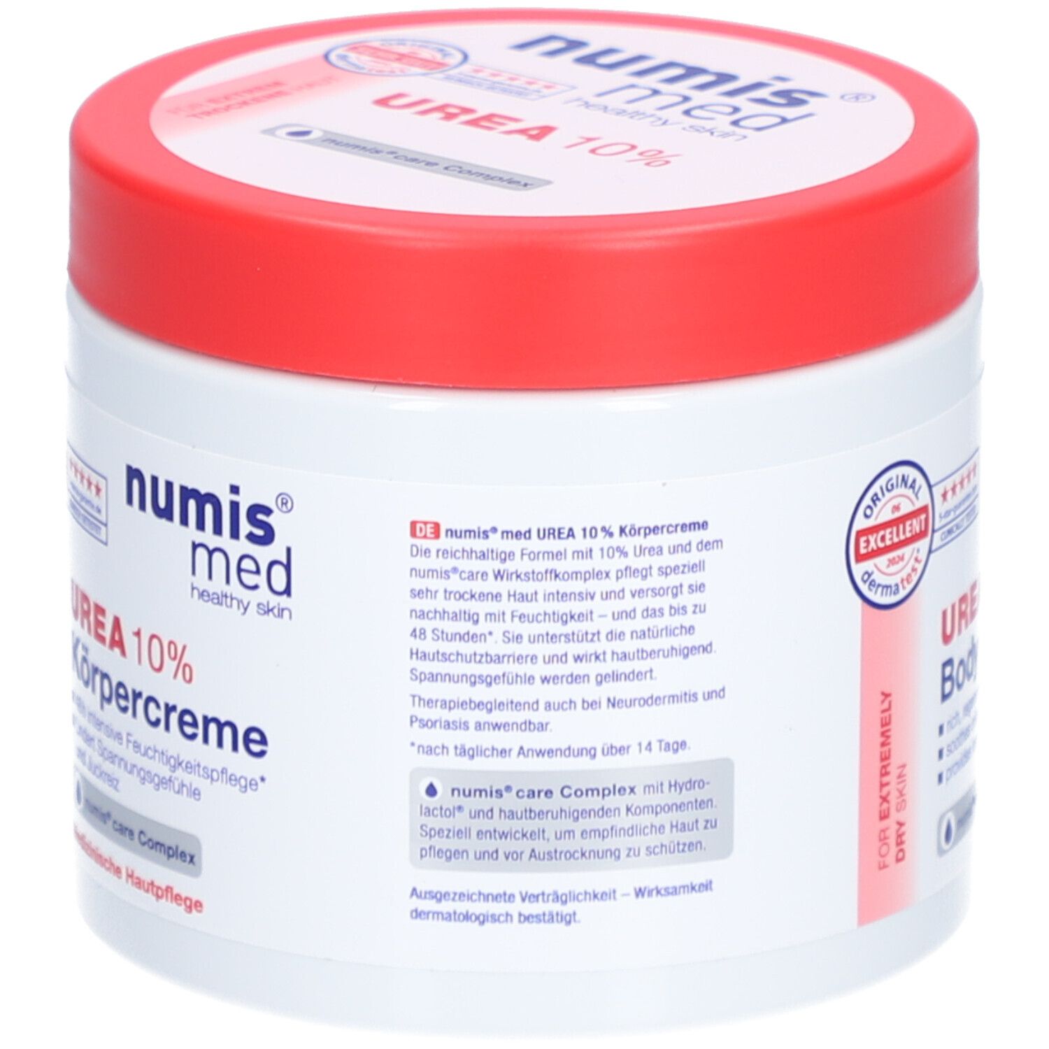 NUMIS med® Urea 10% Körpercreme für extrem trockene Haut