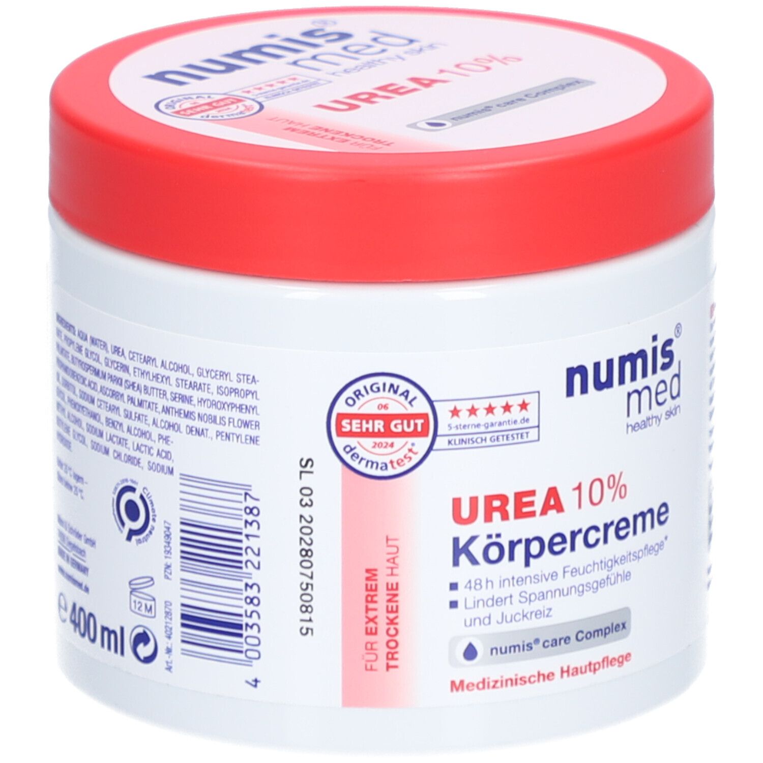 NUMIS med® Urea 10% Körpercreme für extrem trockene Haut