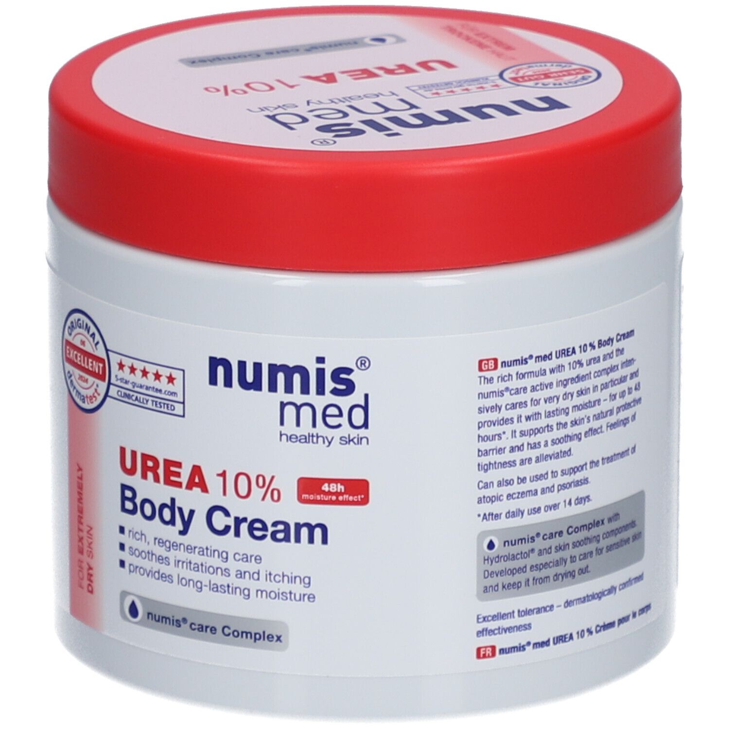 NUMIS med® Urea 10% Körpercreme für extrem trockene Haut