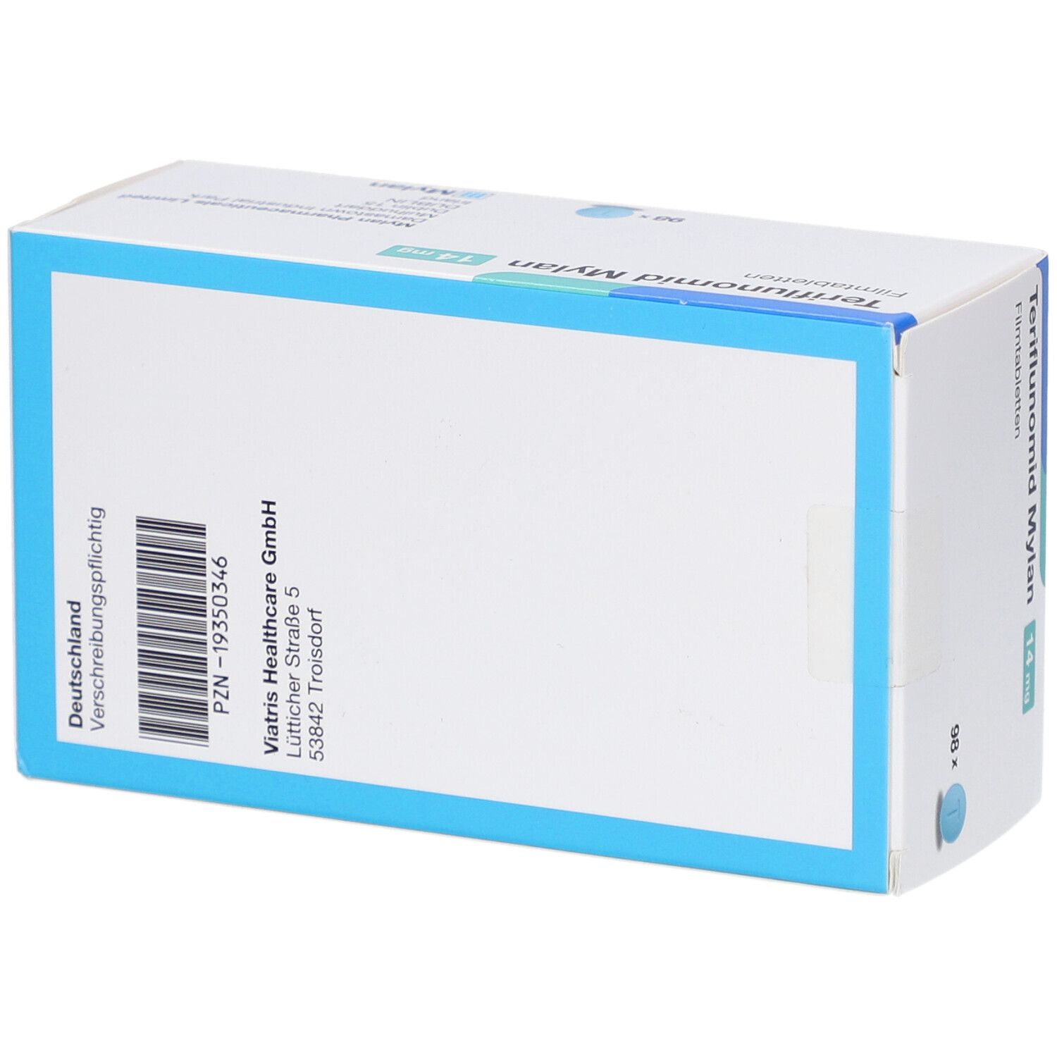 TERIFLUNOMID Mylan 14 mg Filmtabletten