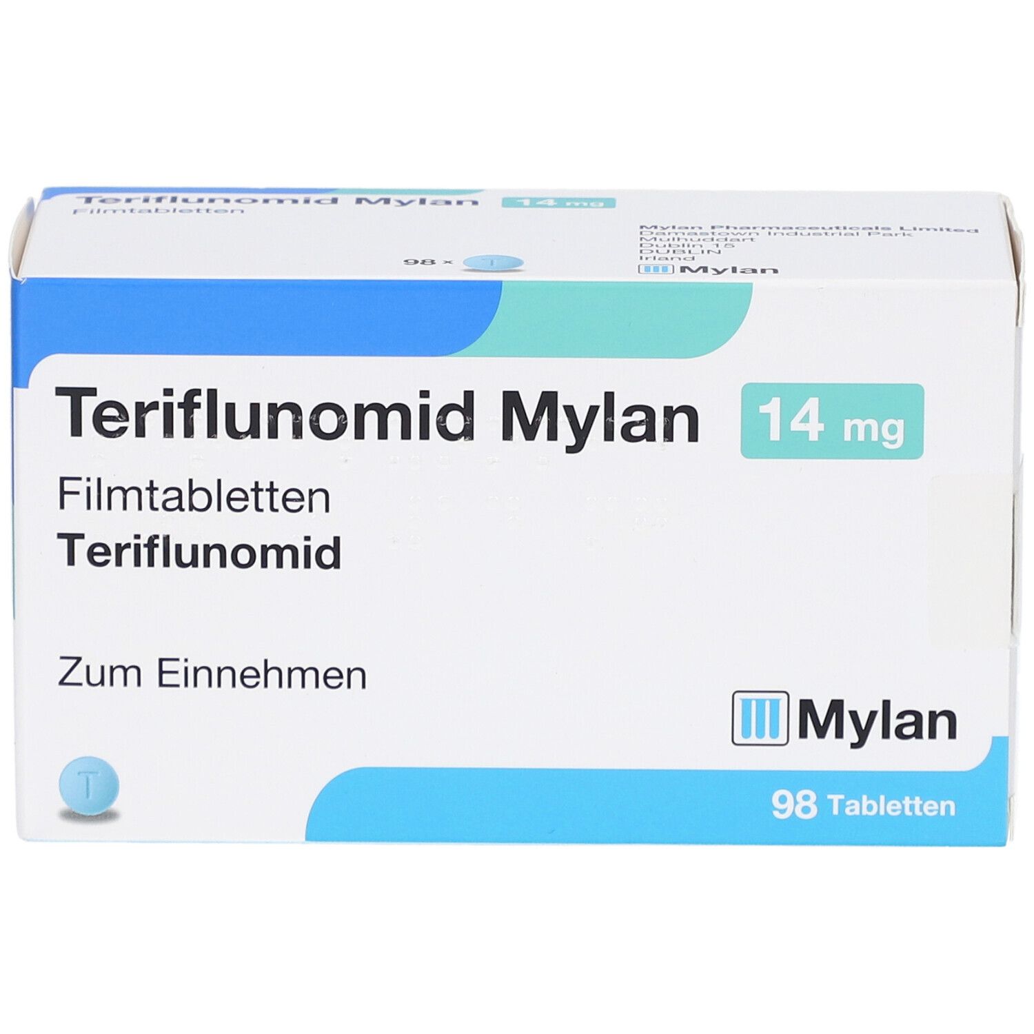 TERIFLUNOMID Mylan 14 mg Filmtabletten