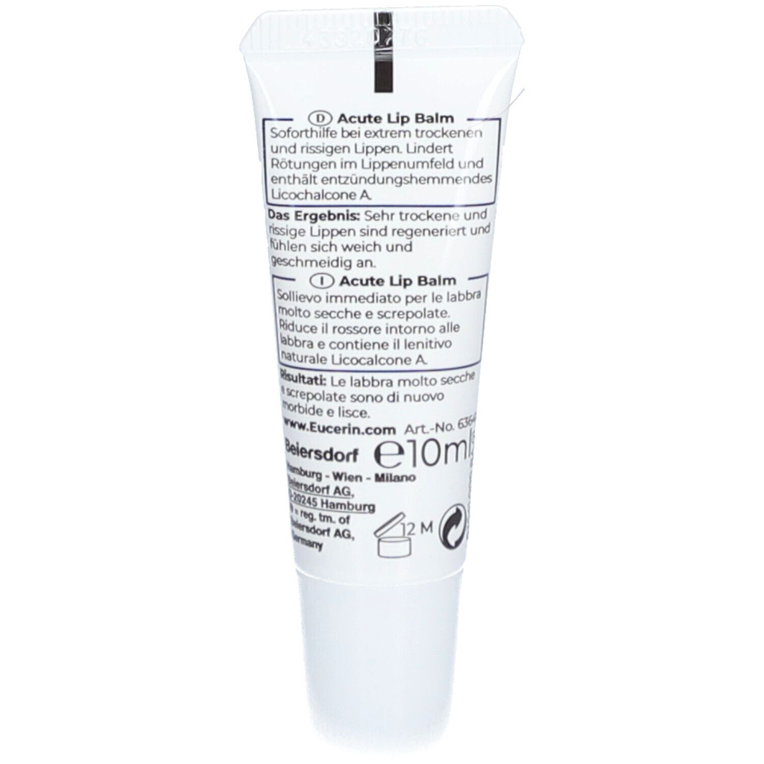 Eucerin TH Acute Lip Balm 10 ml Balsam