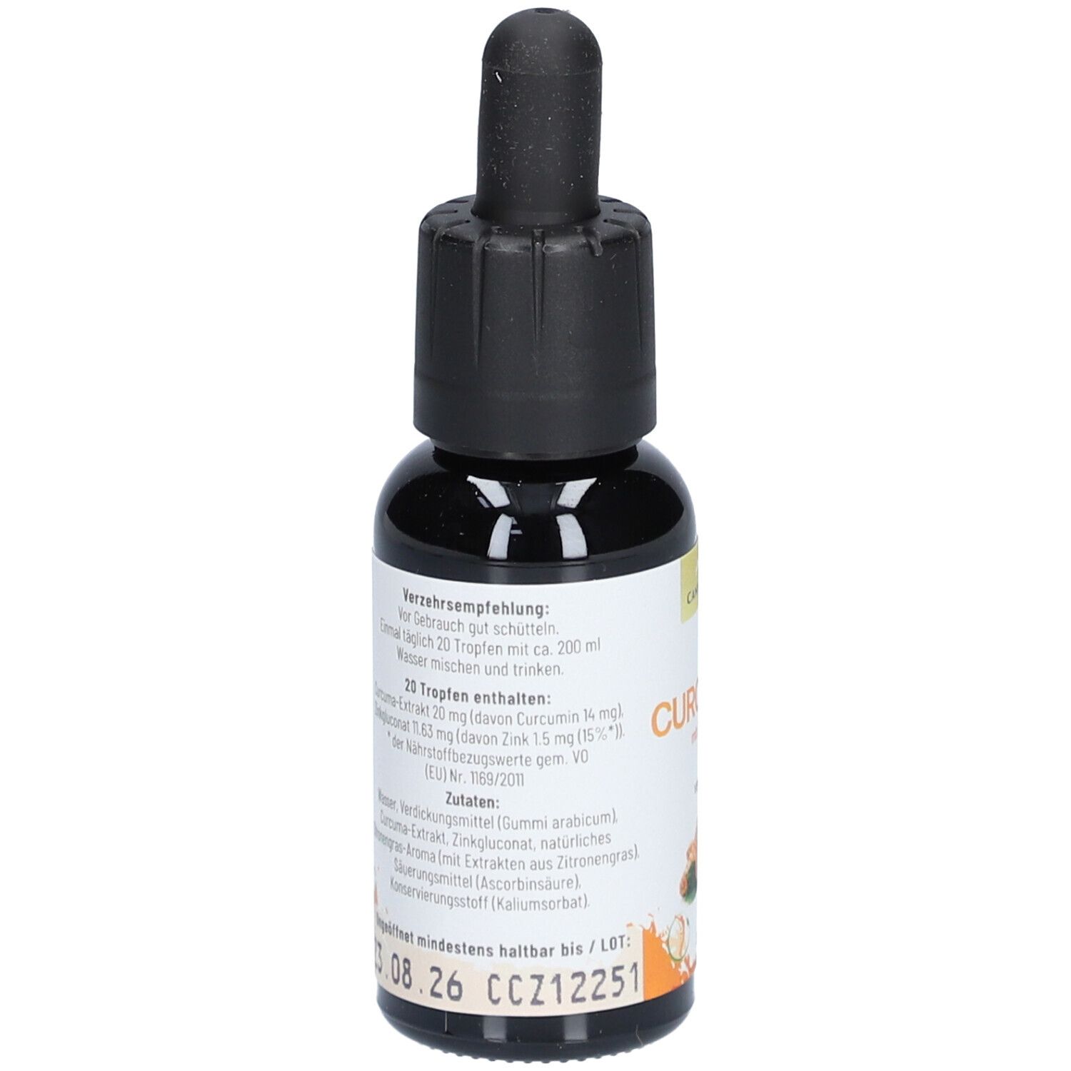 Curcuma MIT Zink Tropfen 30 ml