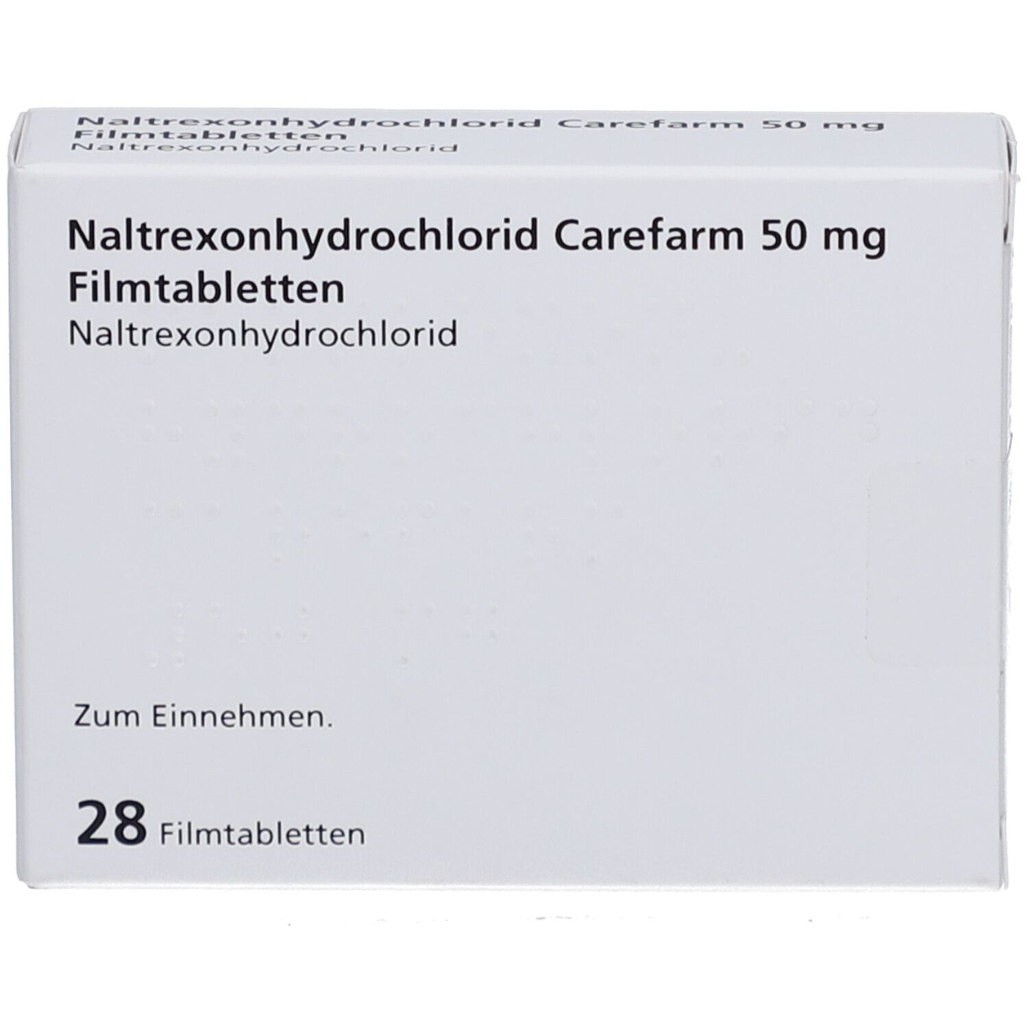 NALTREXONHYDROCHLORID Carefarm 50 mg Filmtabletten