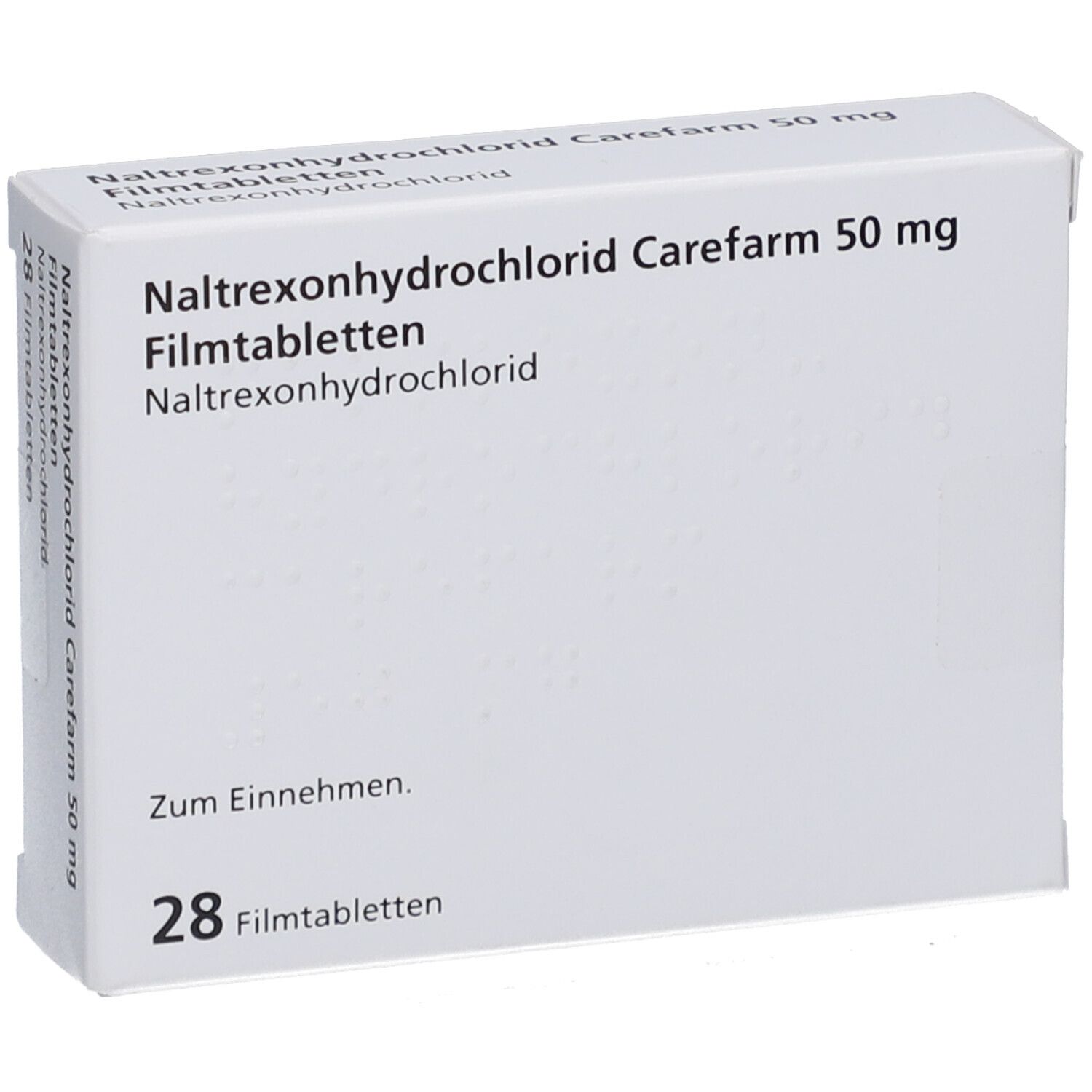NALTREXONHYDROCHLORID Carefarm 50 mg Filmtabletten