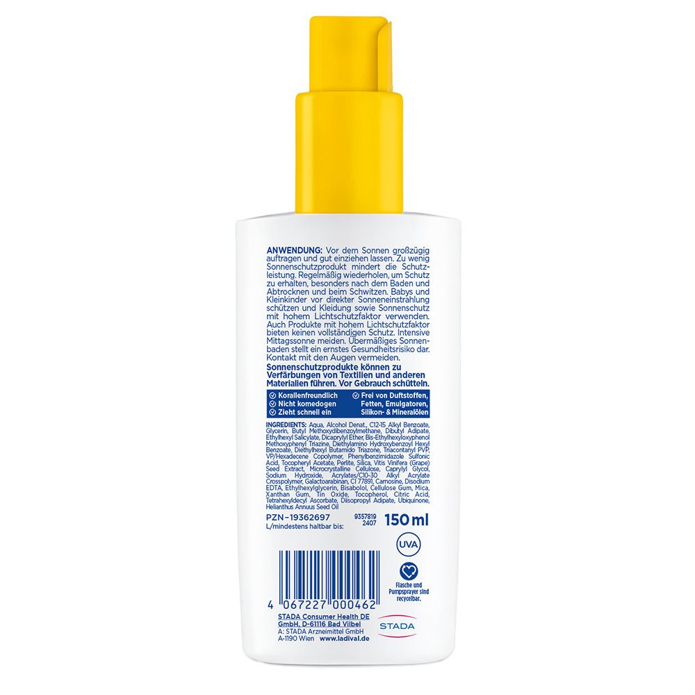 Ladival® Allergische Haut Sonnenschutz-Spray LSF 30