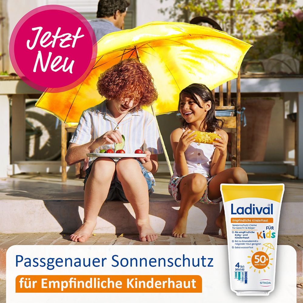 Ladival® Empfindliche Kinderhaut Sonnenschutz-Creme LSF 50+