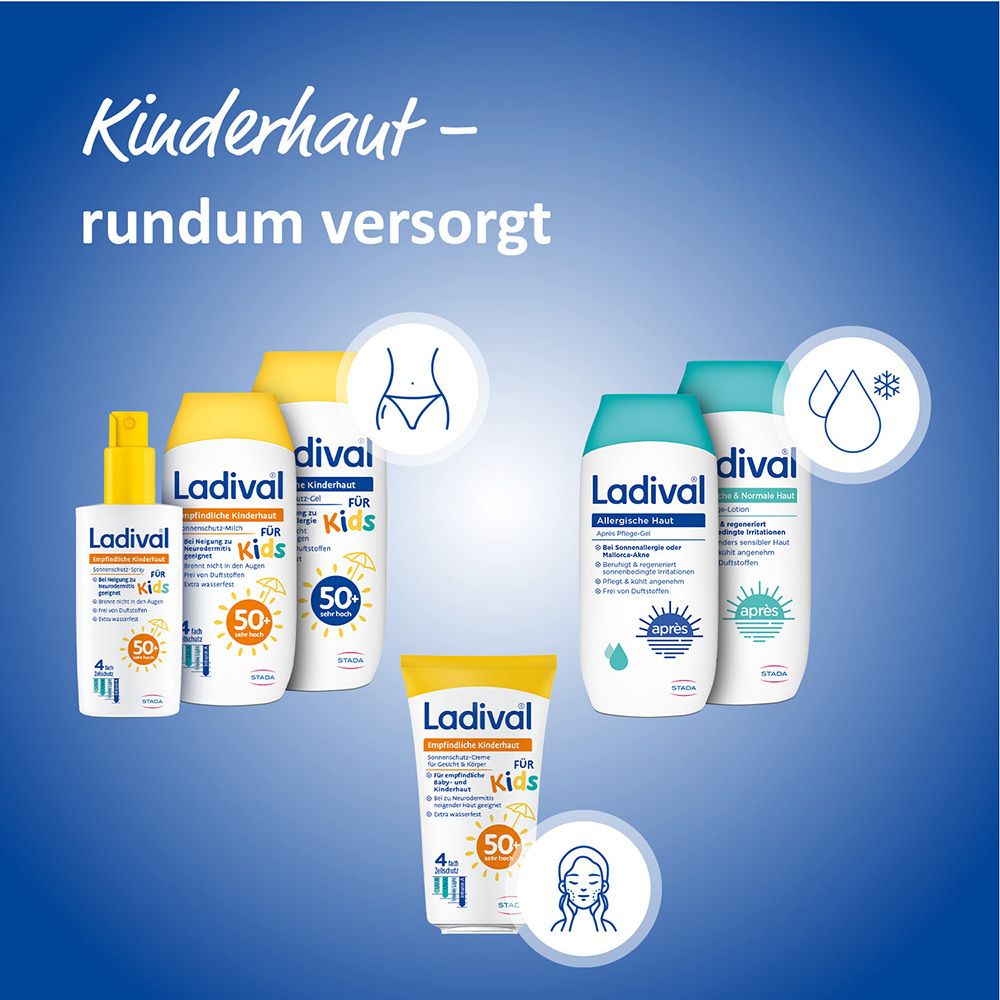Ladival® Allergische Kinderhaut Sonnenschutz-Gel LSF 50+