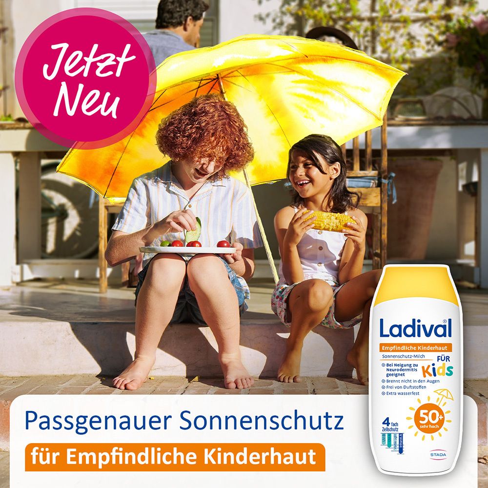 Ladival® Empfindliche Kinderhaut Sonnenschutz-Milch LSF 50+