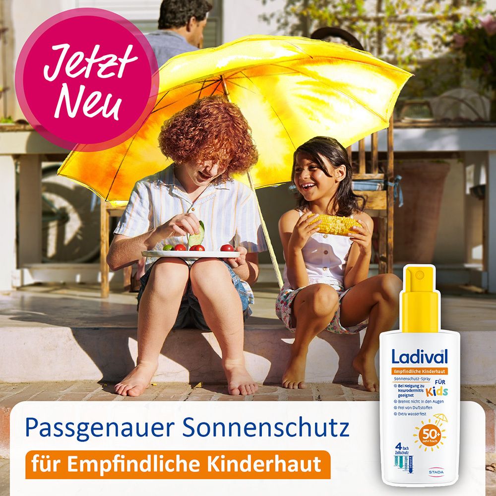 Ladival® Empfindliche Kinderhaut Sonnenschutz-Spray LSF 50+