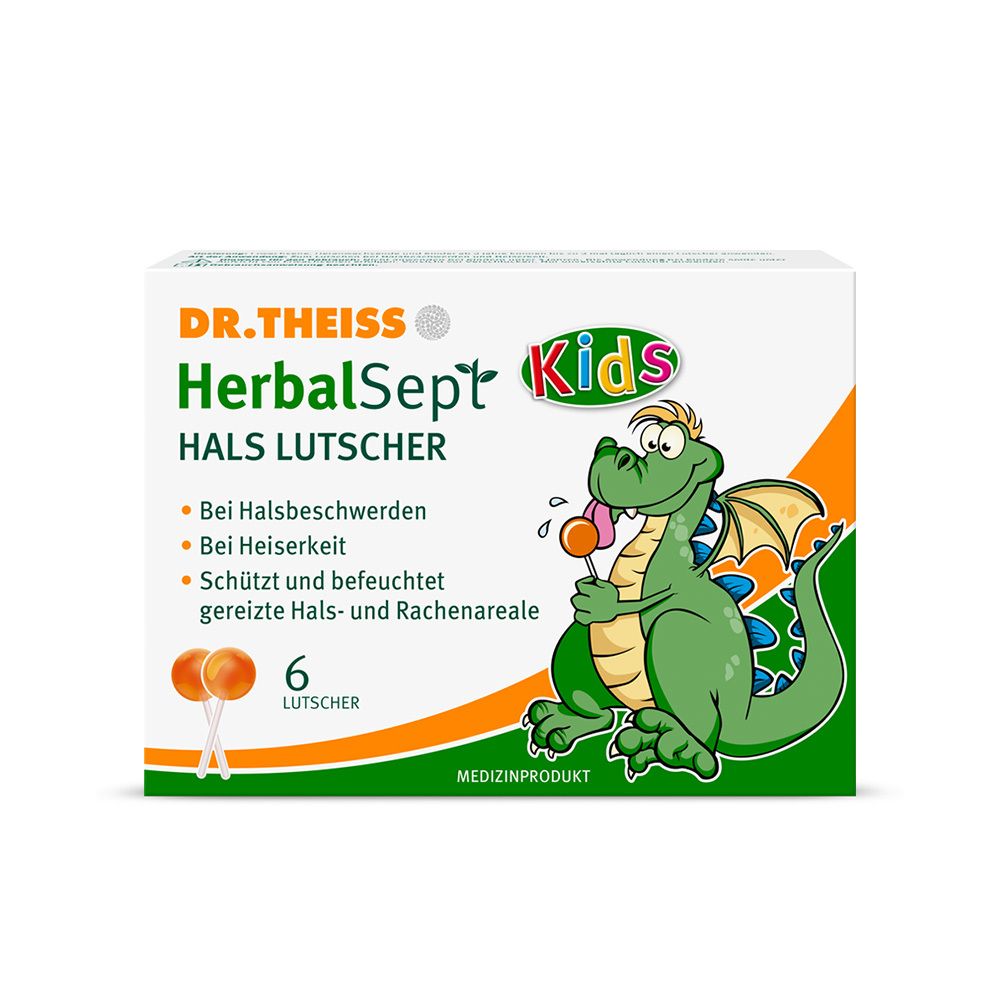 Dr. Theiss HerbalSept Hals Lutscher Kids