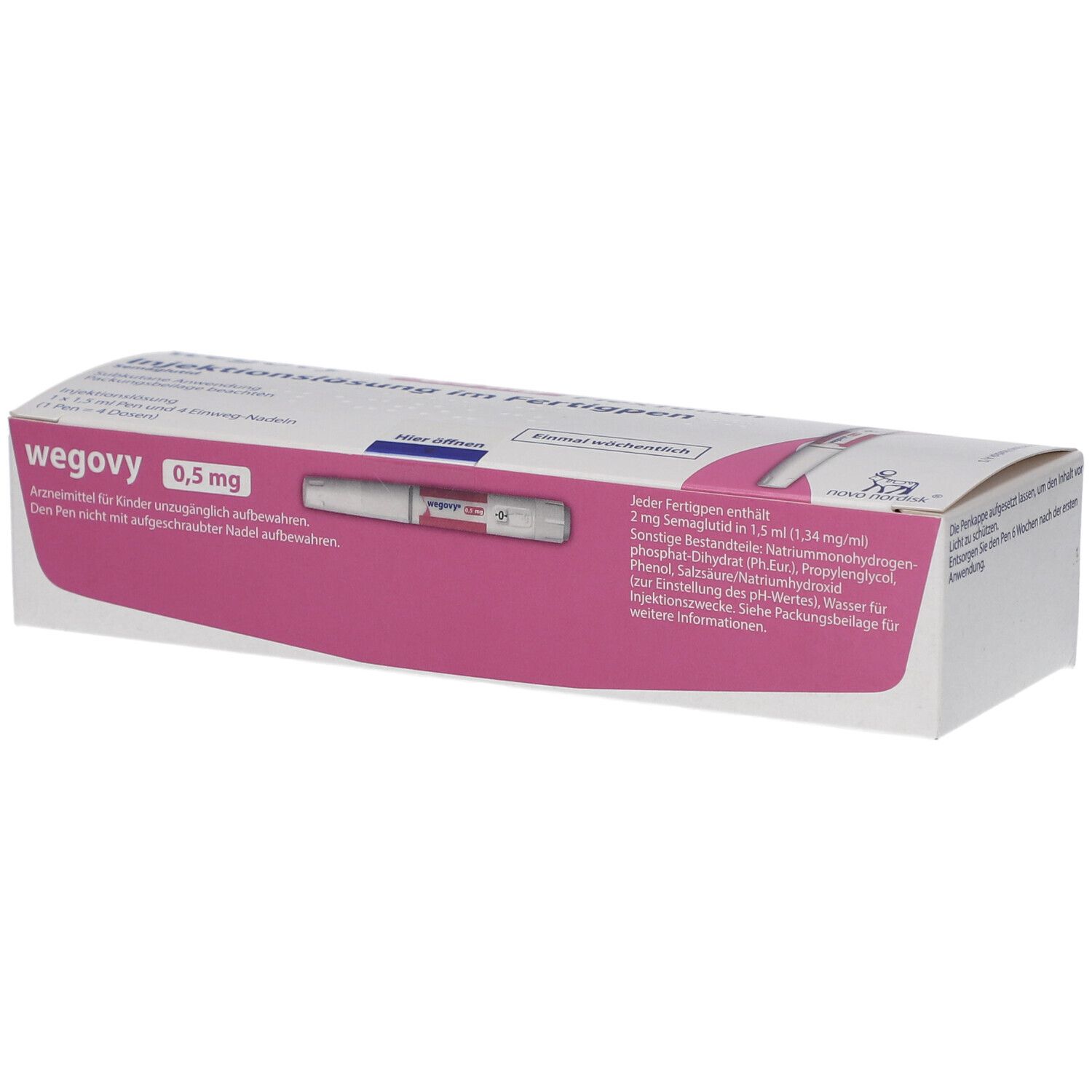 WEGOVY 0,5 mg FlexTouch Injektionslsg.Fertigpen
