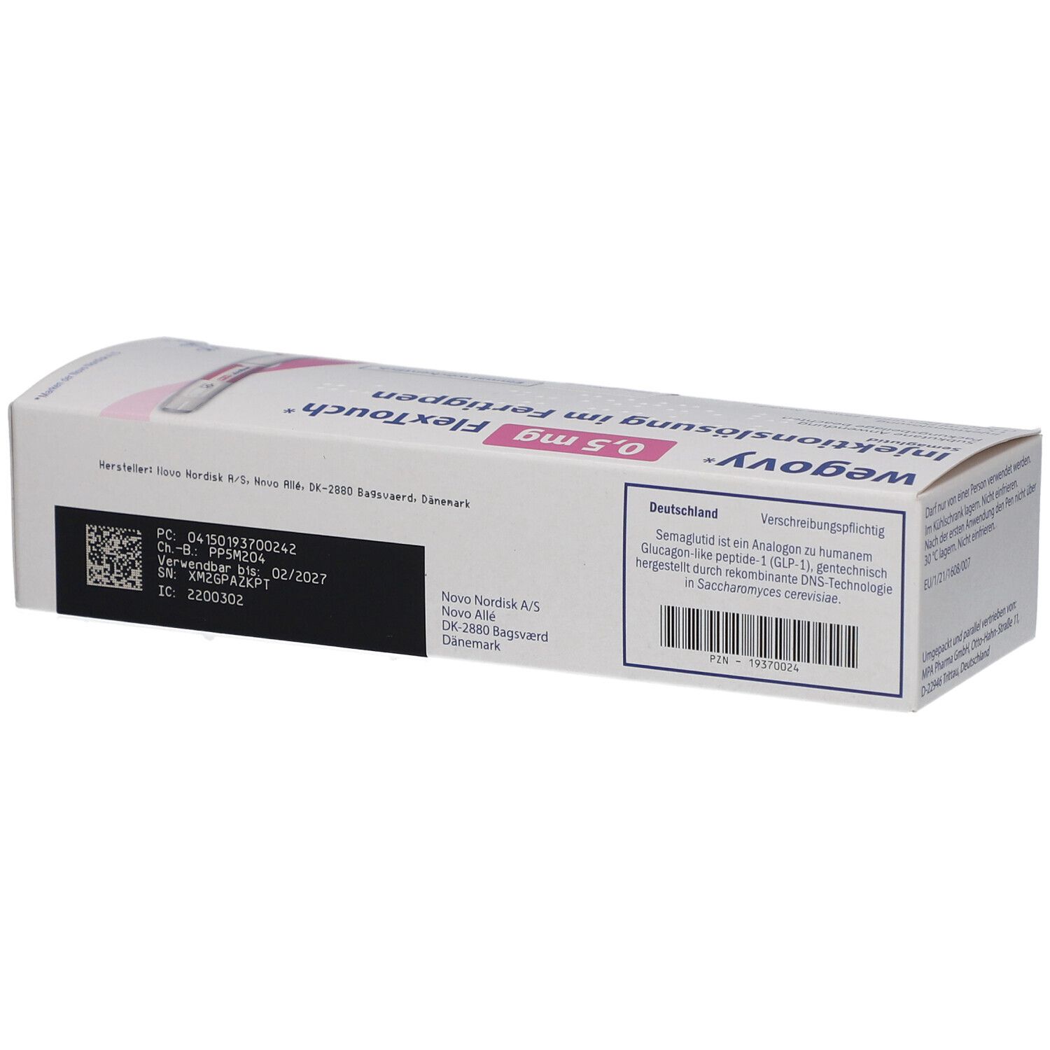WEGOVY 0,5 mg FlexTouch Injektionslsg.Fertigpen