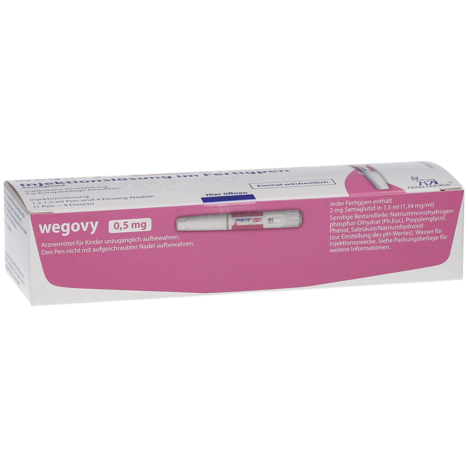 WEGOVY 0,5 mg FlexTouch Injektionslsg.Fertigpen