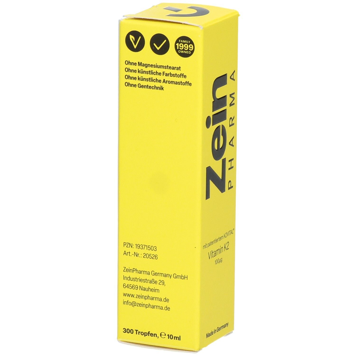 Zein PHARMA Vitamin K2 Tropfen 100 µg