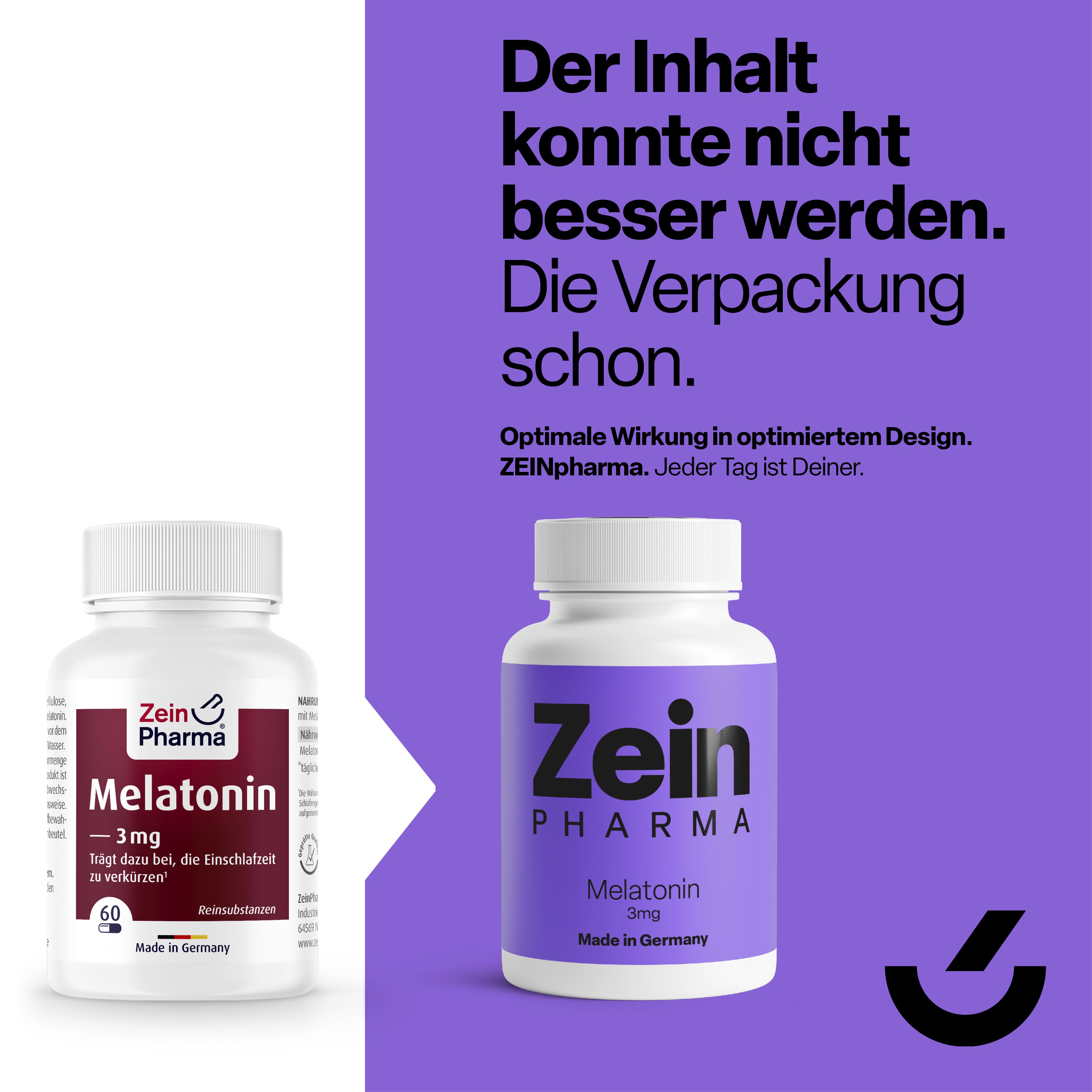Zein PHARMA Melatonin Kapseln 3 mg