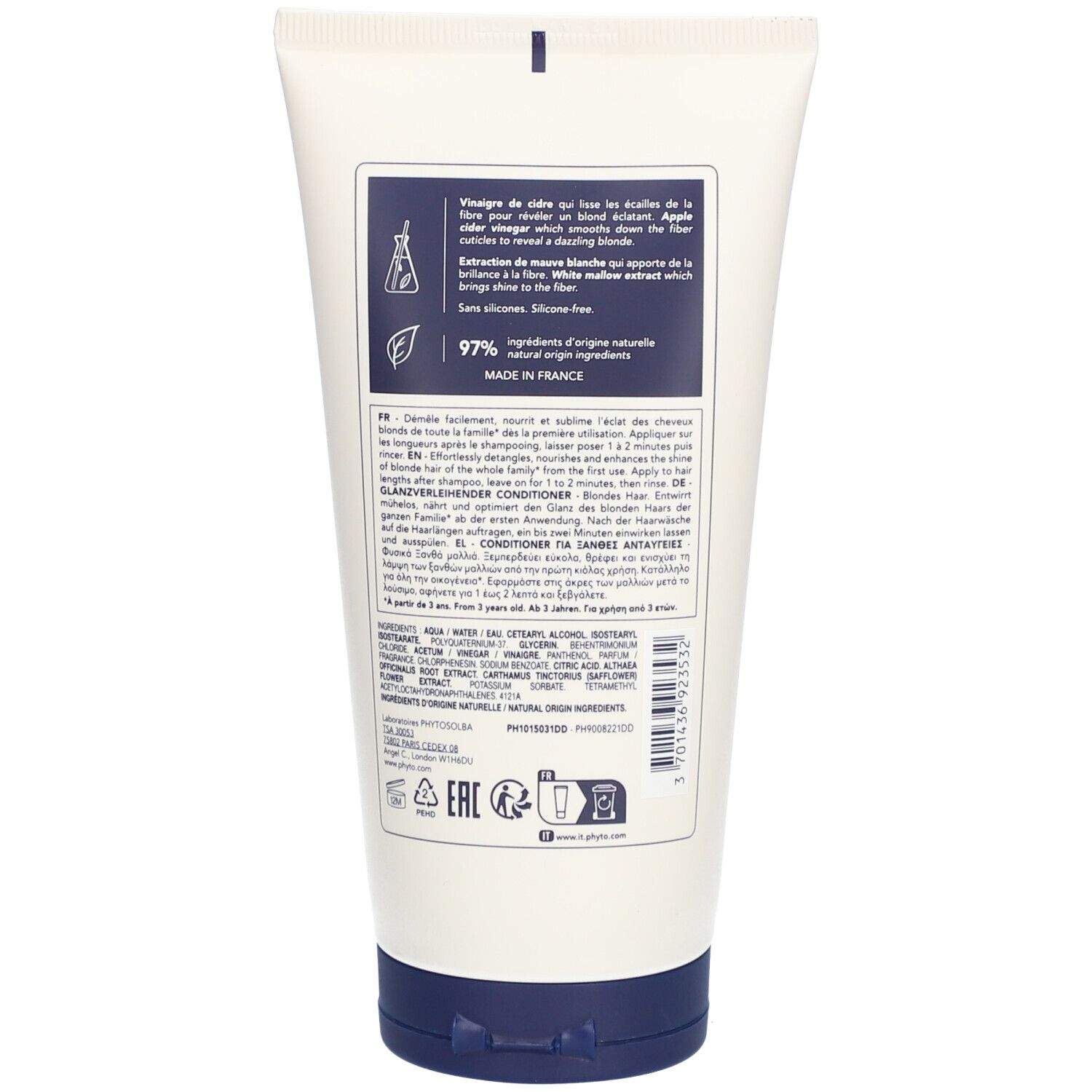 Phyto Blond Conditioner 175 ml Shampoo