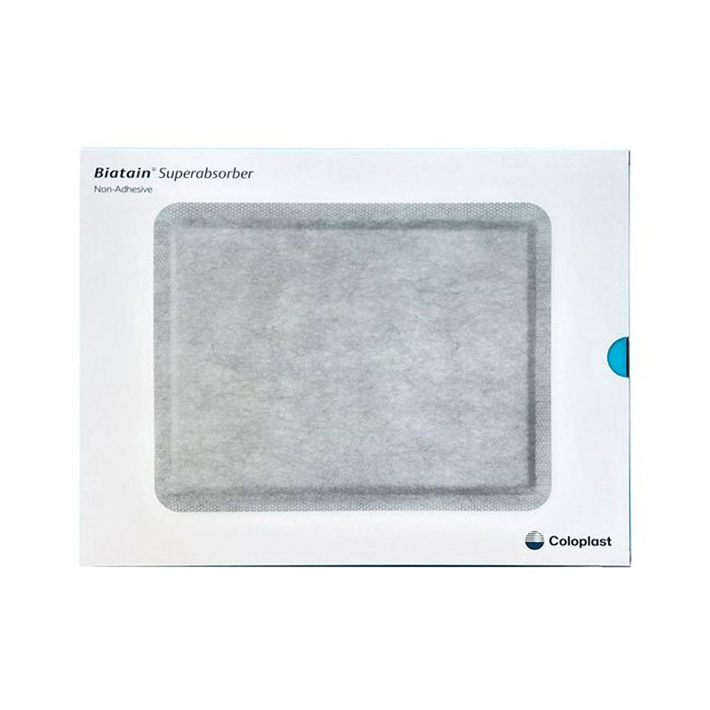 Biatain Superabsorber nicht-haftend 15x15 cm 10 St Verband