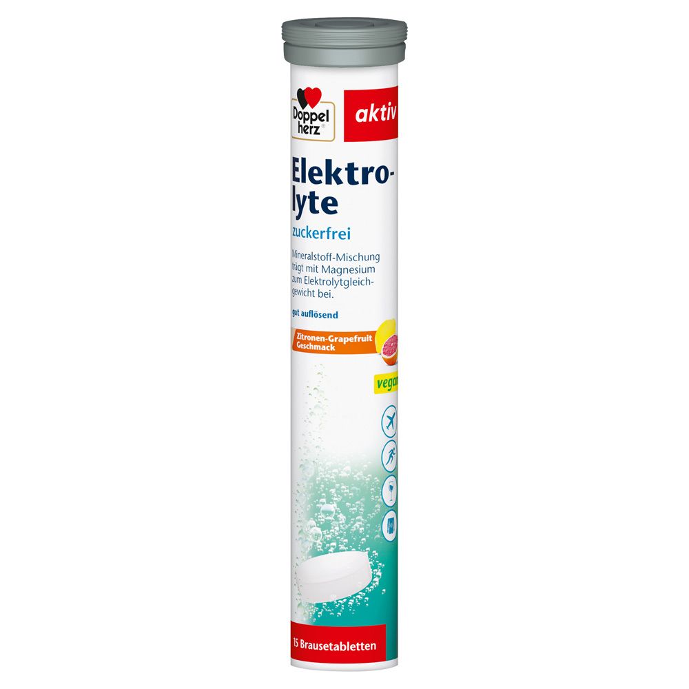 Doppelherz Elektrolyte zuckerfrei Brausetabletten 15 St