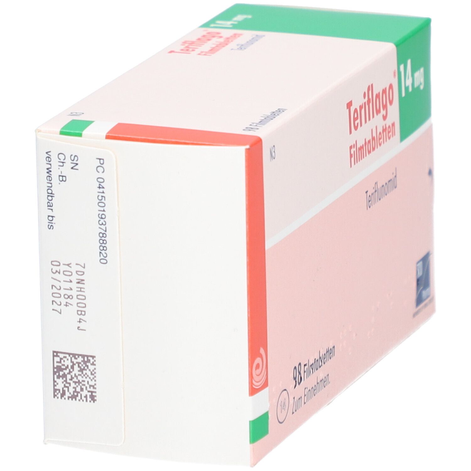 Teriflago 14 mg Filmtabletten 98 St