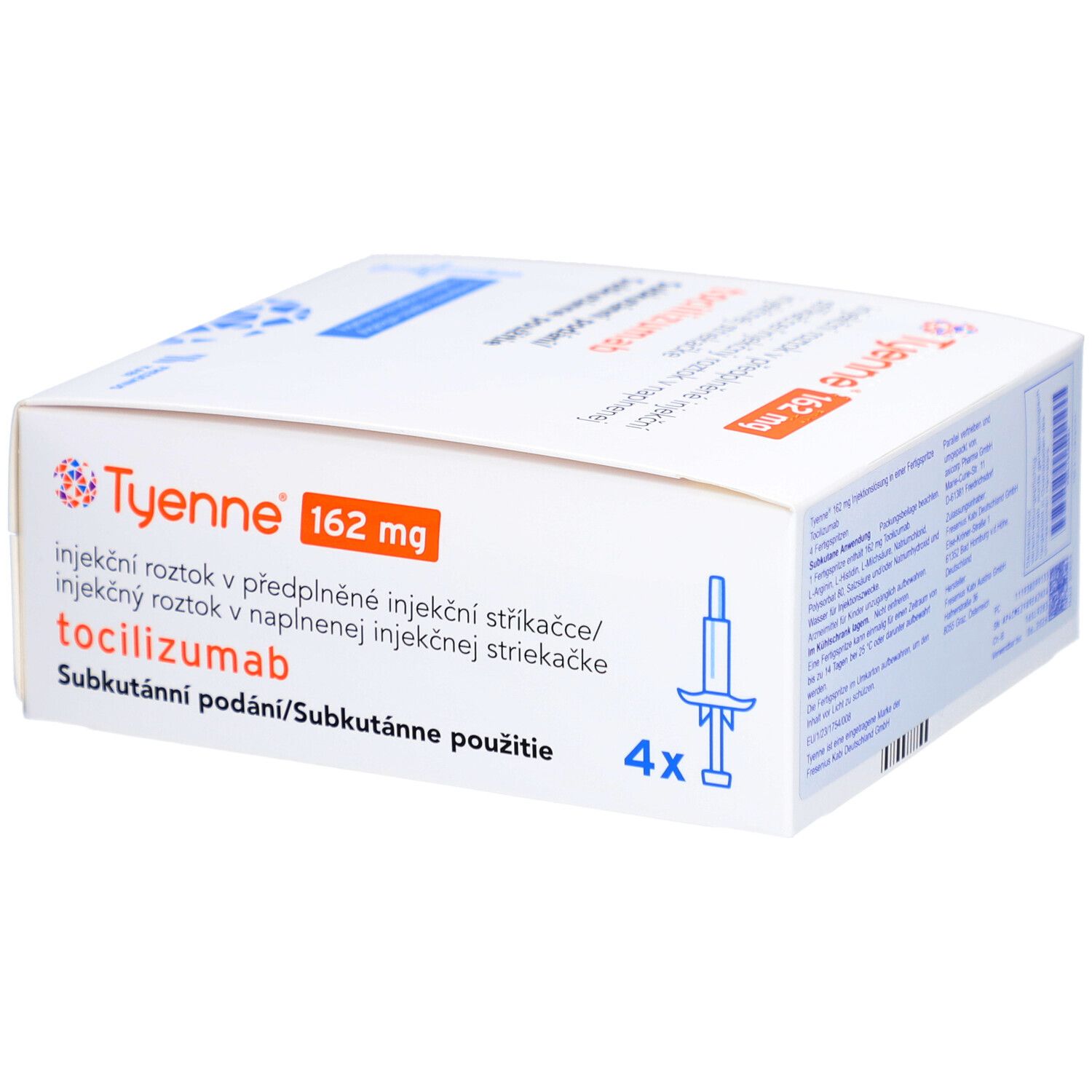 TYENNE 162 mg/0,9 ml Inj.-Lösung i.e.Fertigspr.