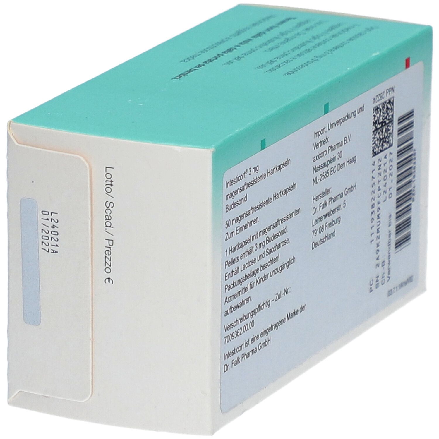 INTESTICORT 3 mg magensaftresistente Hartkapseln
