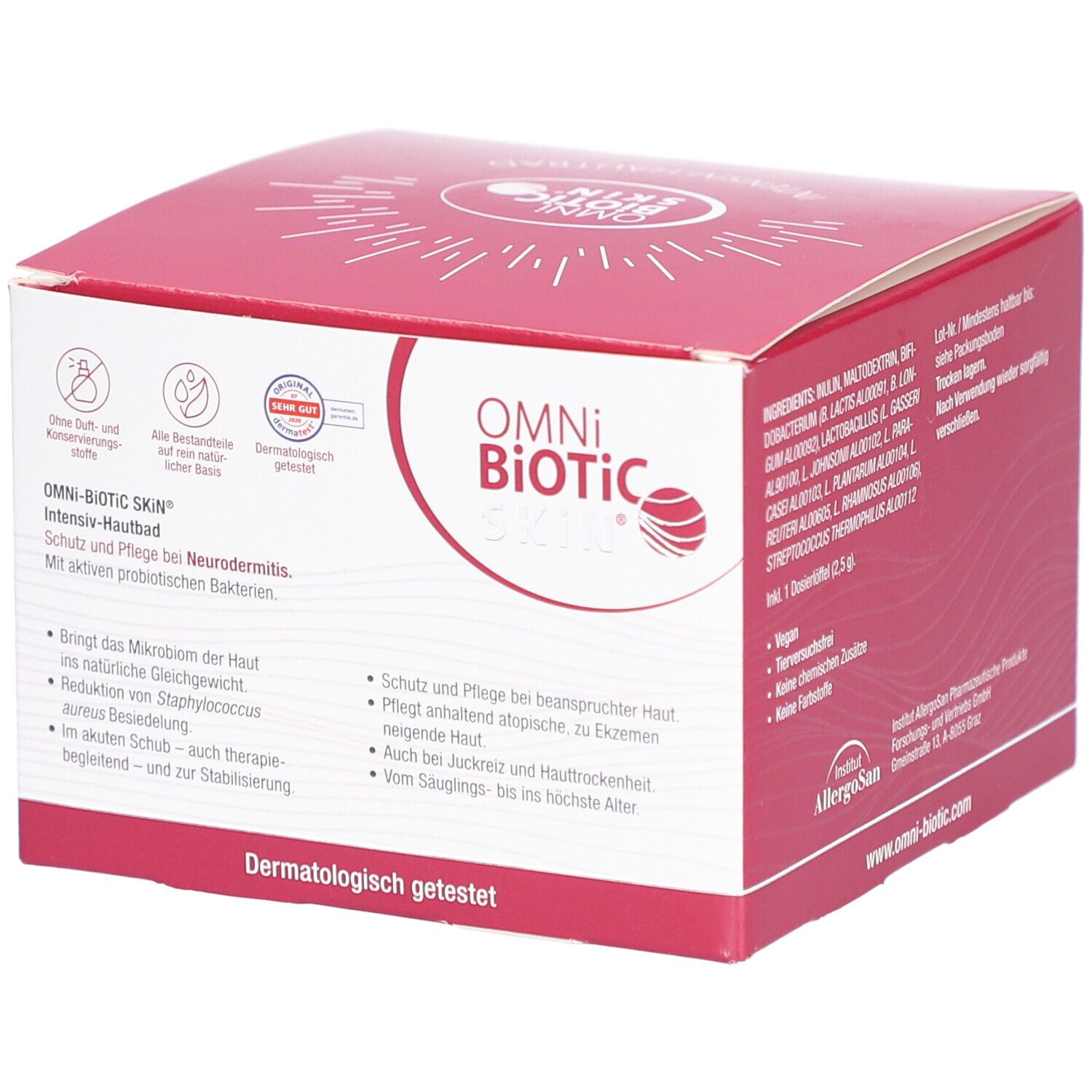 OMNi-BiOTiC SKIN® Intensiv Hautbad