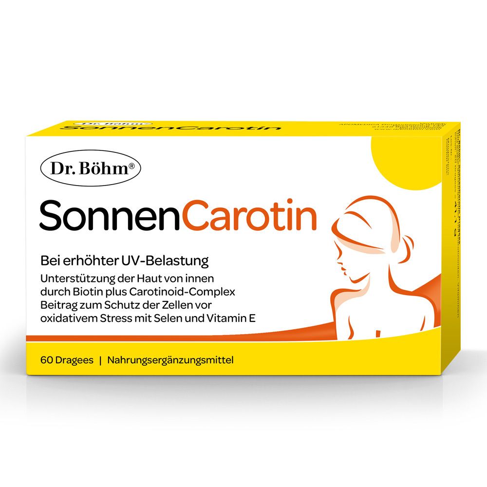 Dr.böhm SonnenCarotin Dragees 60 St