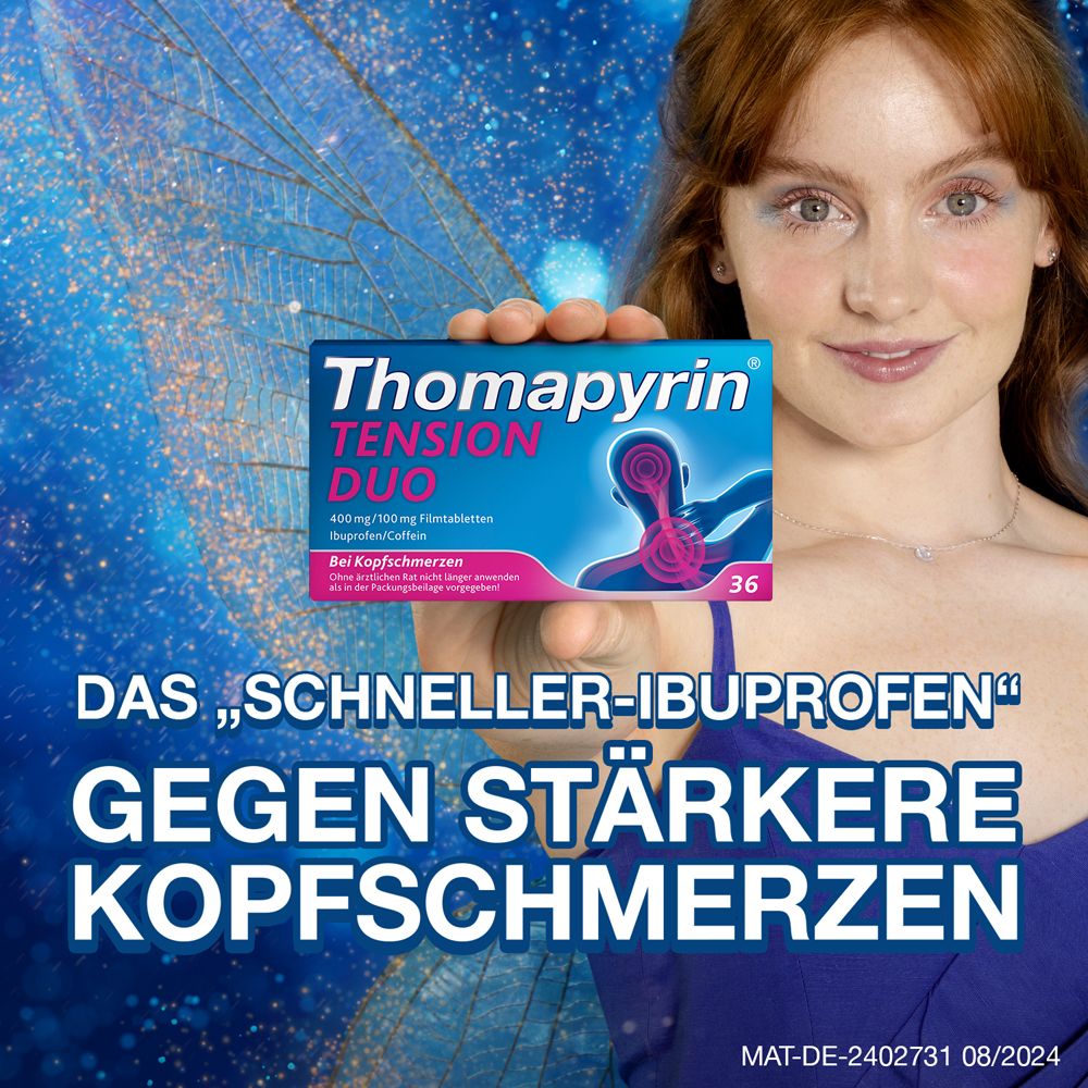 Thomapyrin® TENSION DUO Schmerztabletten