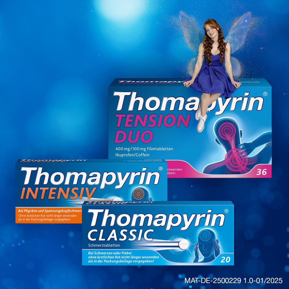 Thomapyrin® TENSION DUO Schmerztabletten