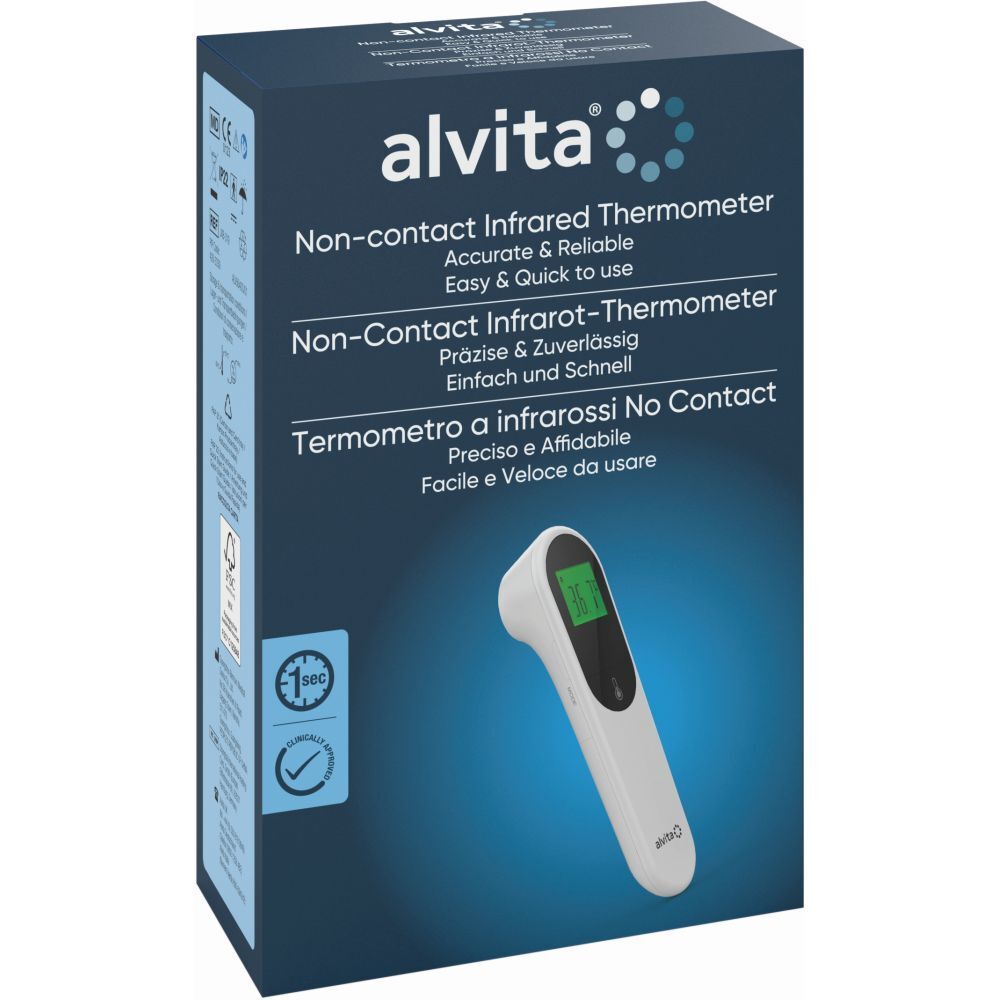 Alvita Non-Contact Thermometer 1 St Fieberthermometer