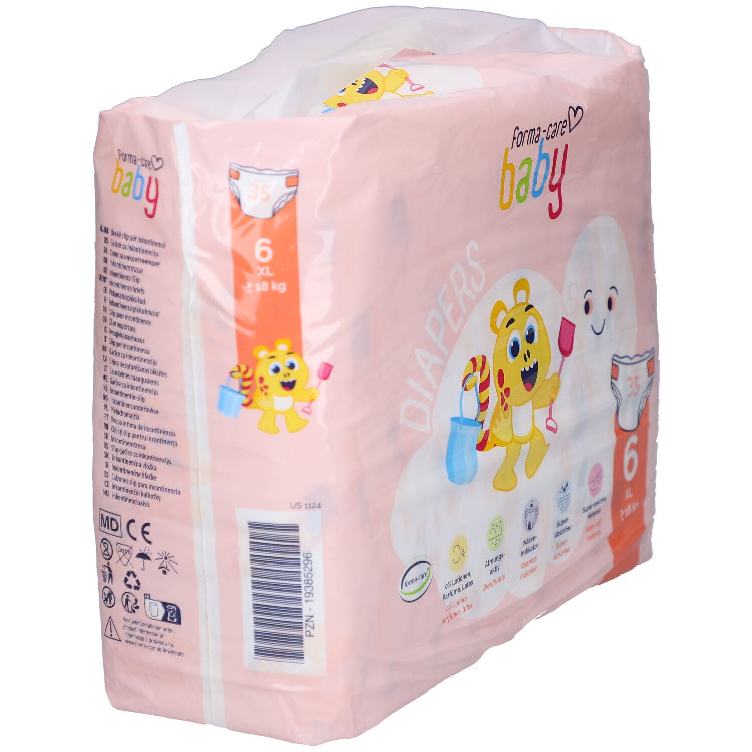 forma-care® Baby Windeln Größe 6 XL ab 18 kg
