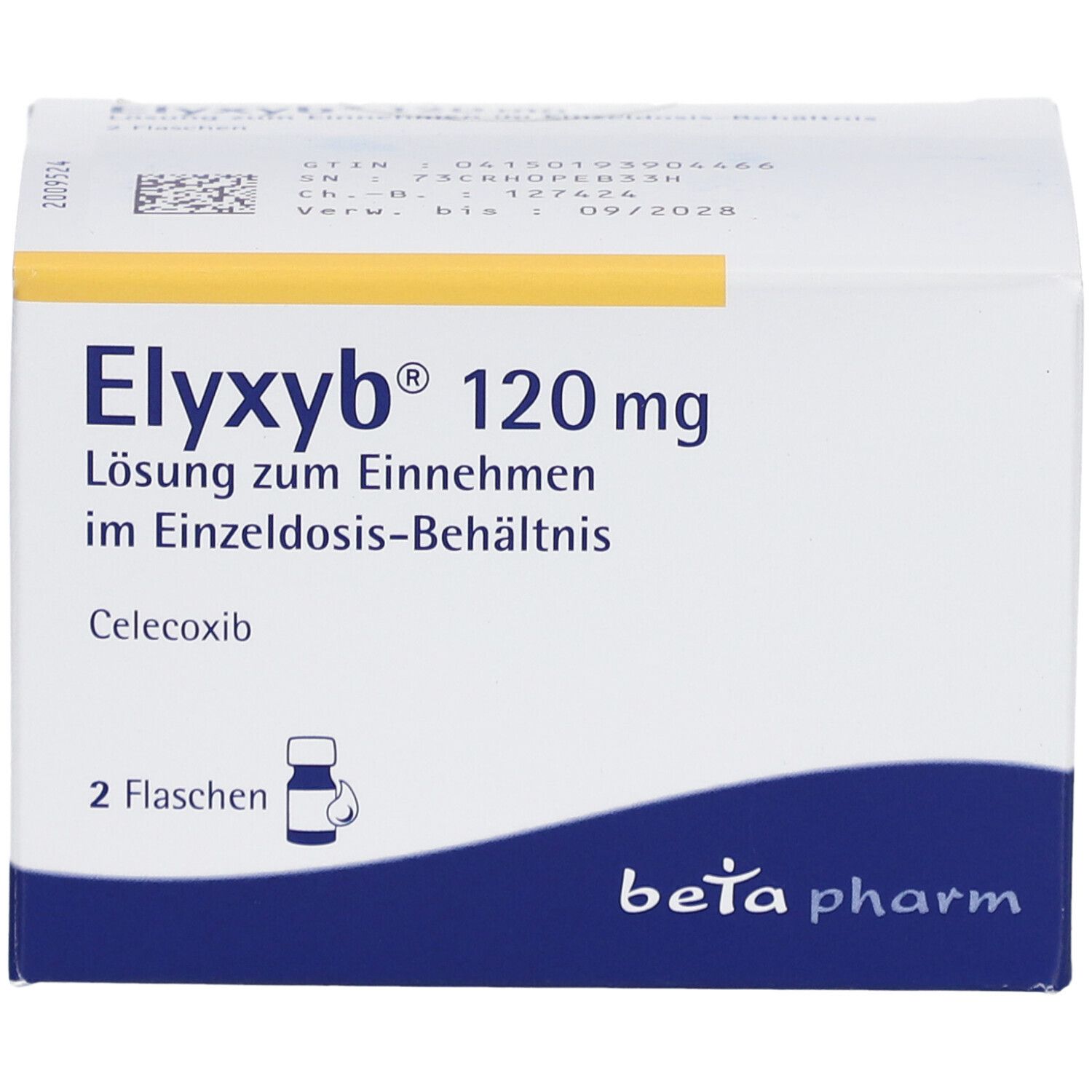 ELYXYB 120 mg/4,8 ml Lsg.z.Einn.i.Einzeldosis-Beh.