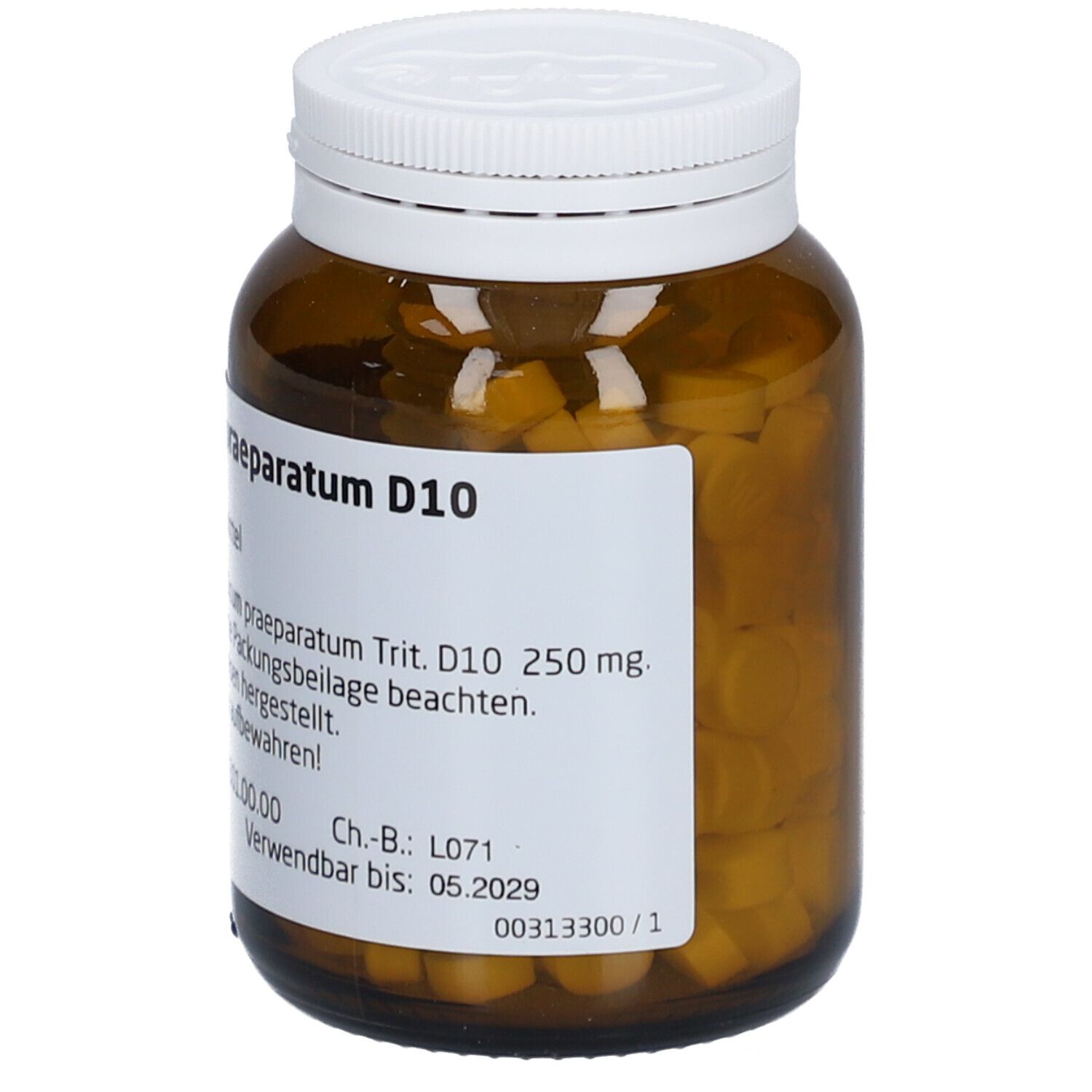 Aurum metallicum praeparatum D10