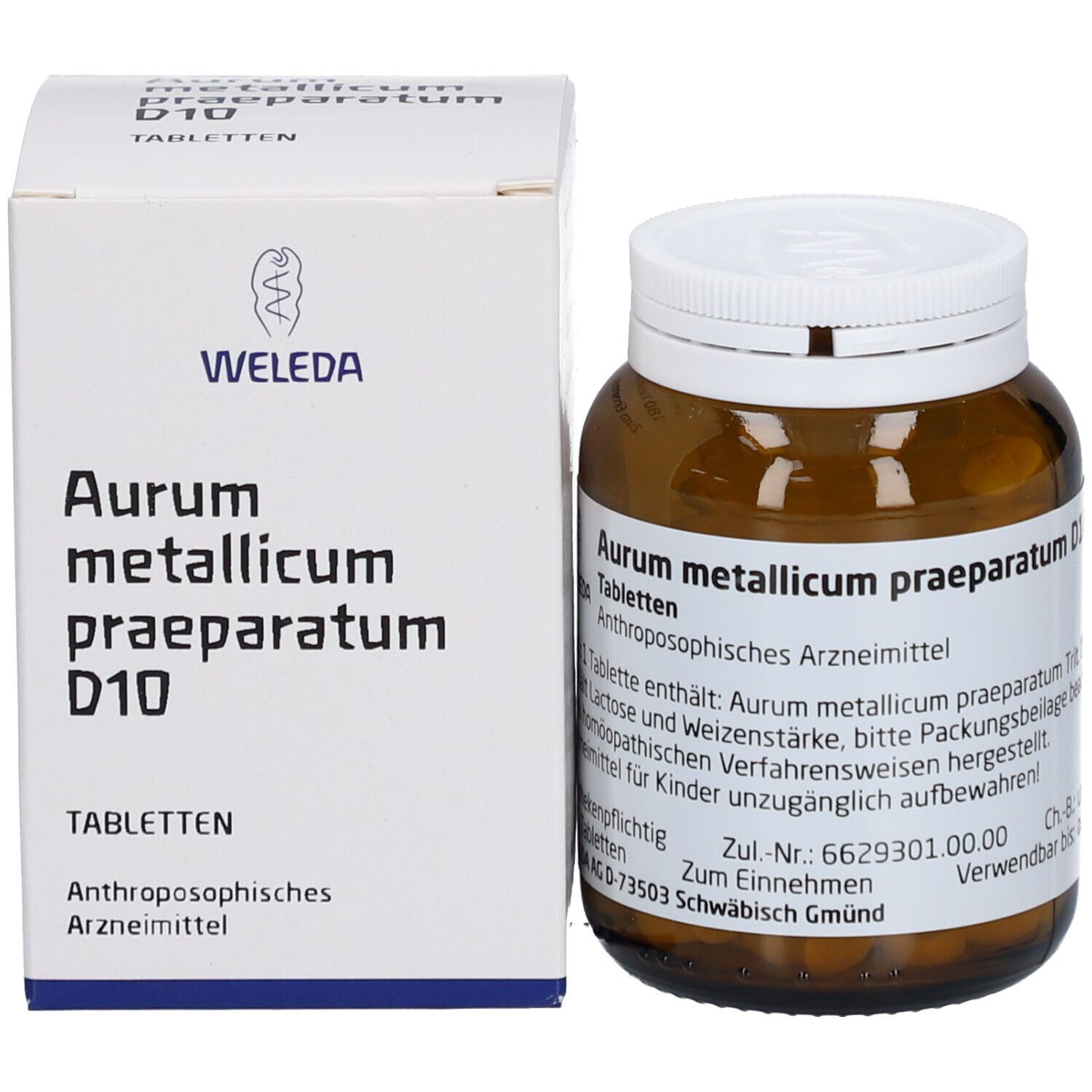 Aurum metallicum praeparatum D10