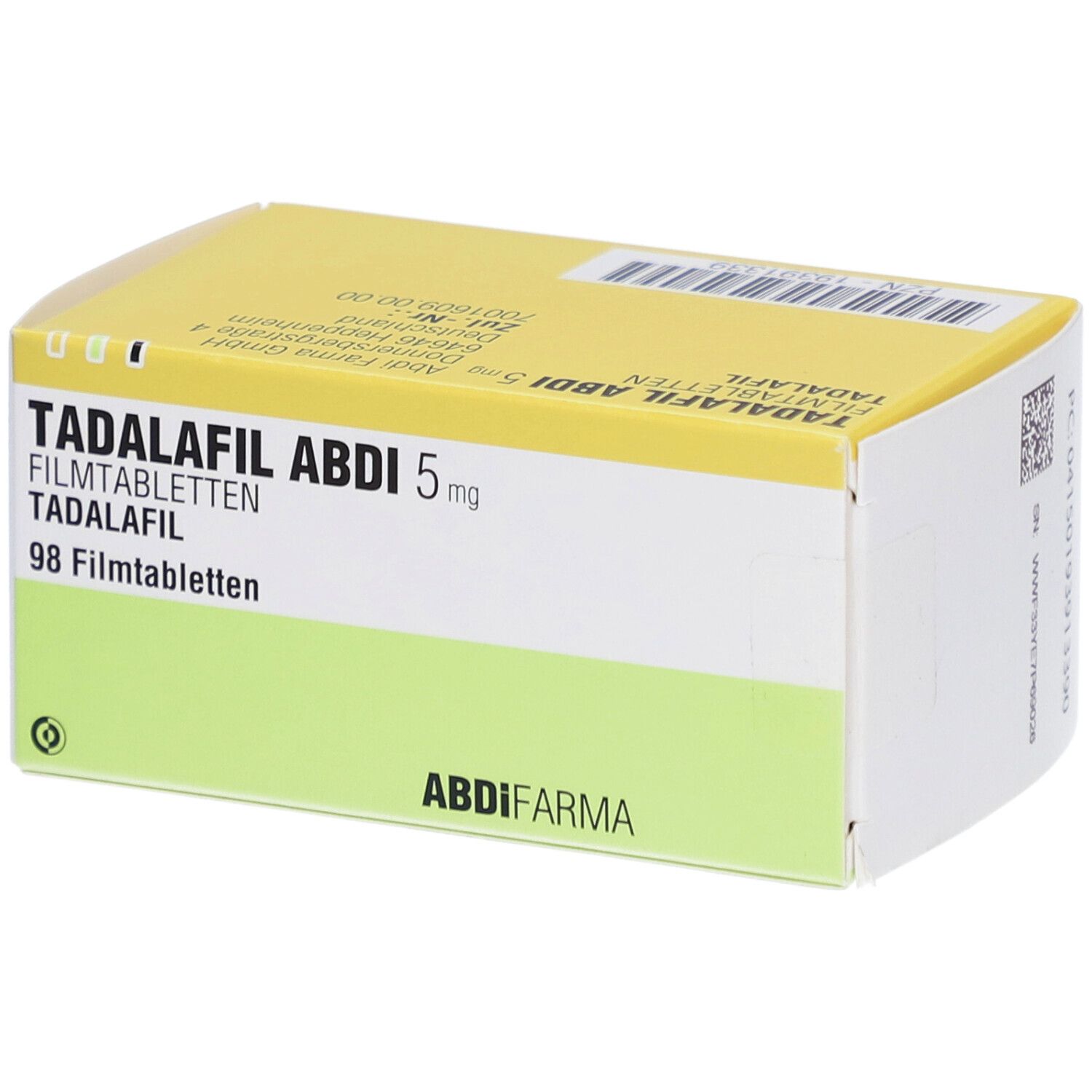 TADALAFIL Abdi 5 mg Filmtabletten
