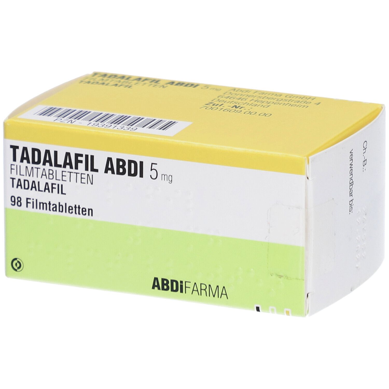 TADALAFIL Abdi 5 mg Filmtabletten