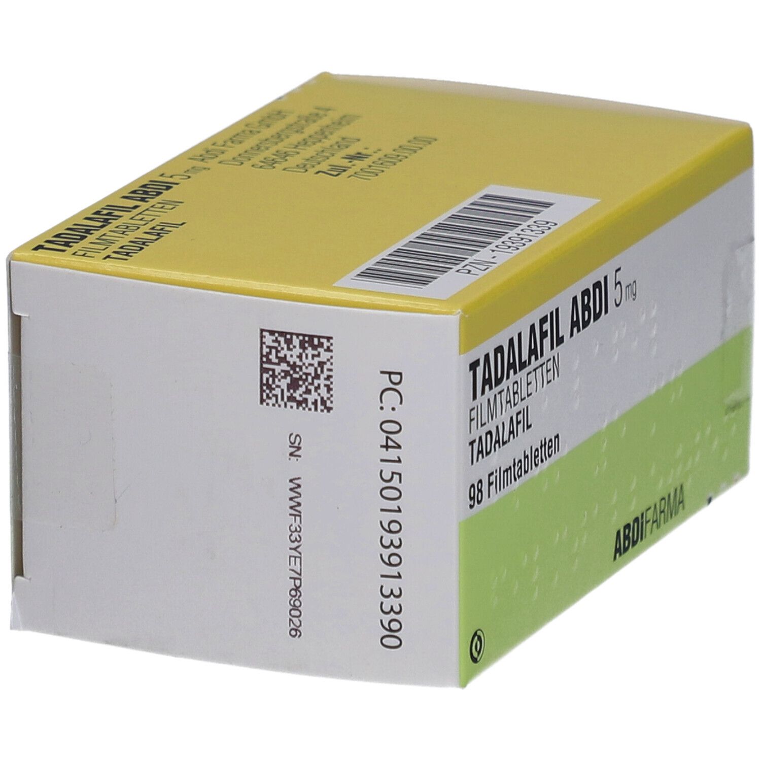TADALAFIL Abdi 5 mg Filmtabletten