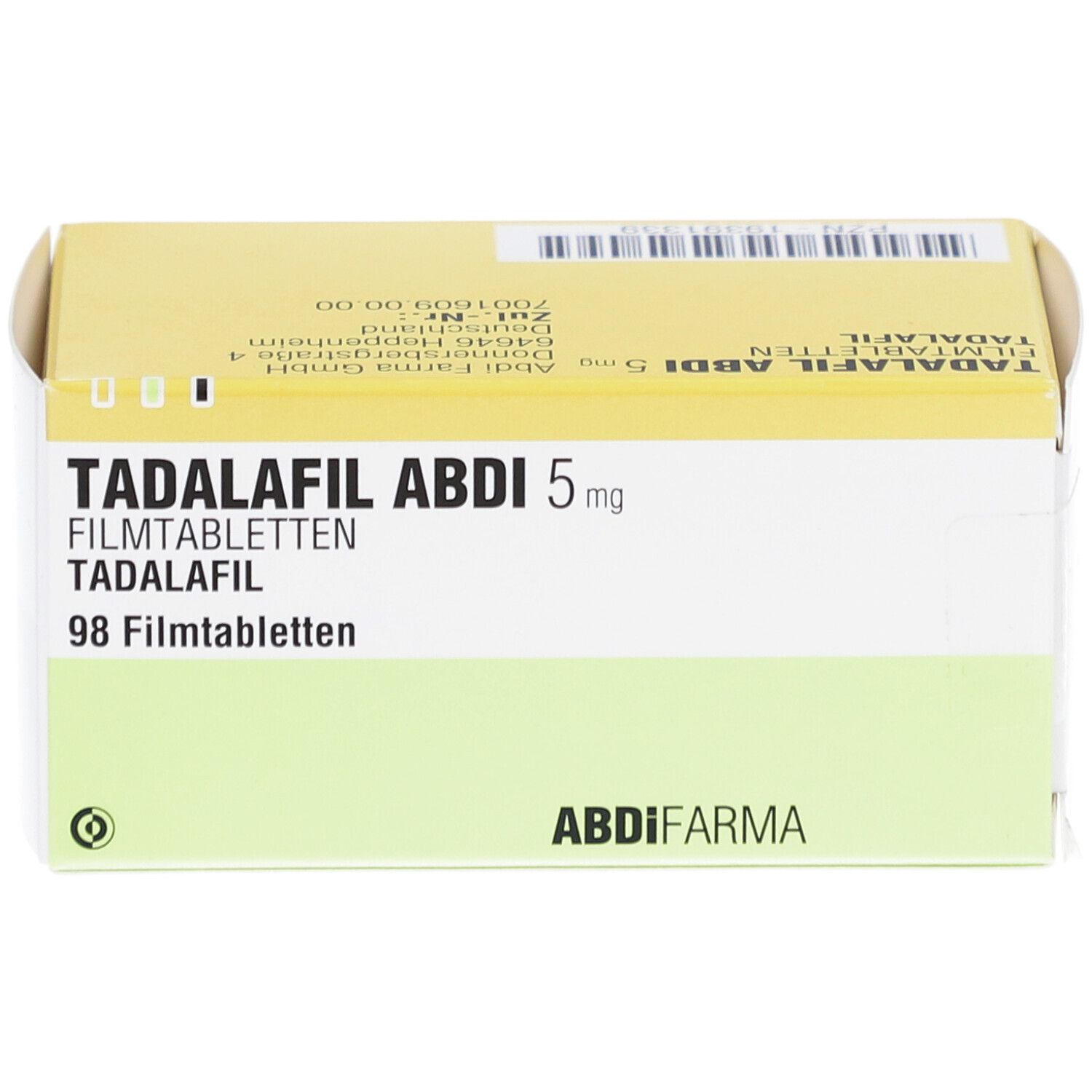 TADALAFIL Abdi 5 mg Filmtabletten