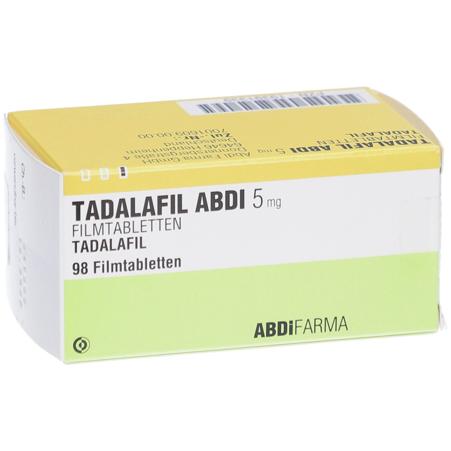TADALAFIL Abdi 5 mg Filmtabletten