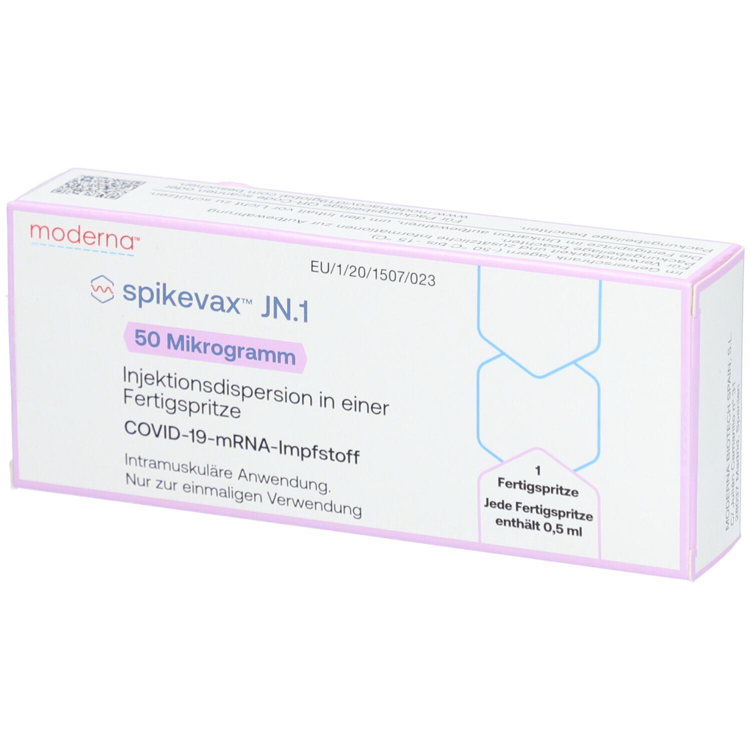 SPIKEVAX JN.1 50 µg Inj.-Dispersion Fertigspritze