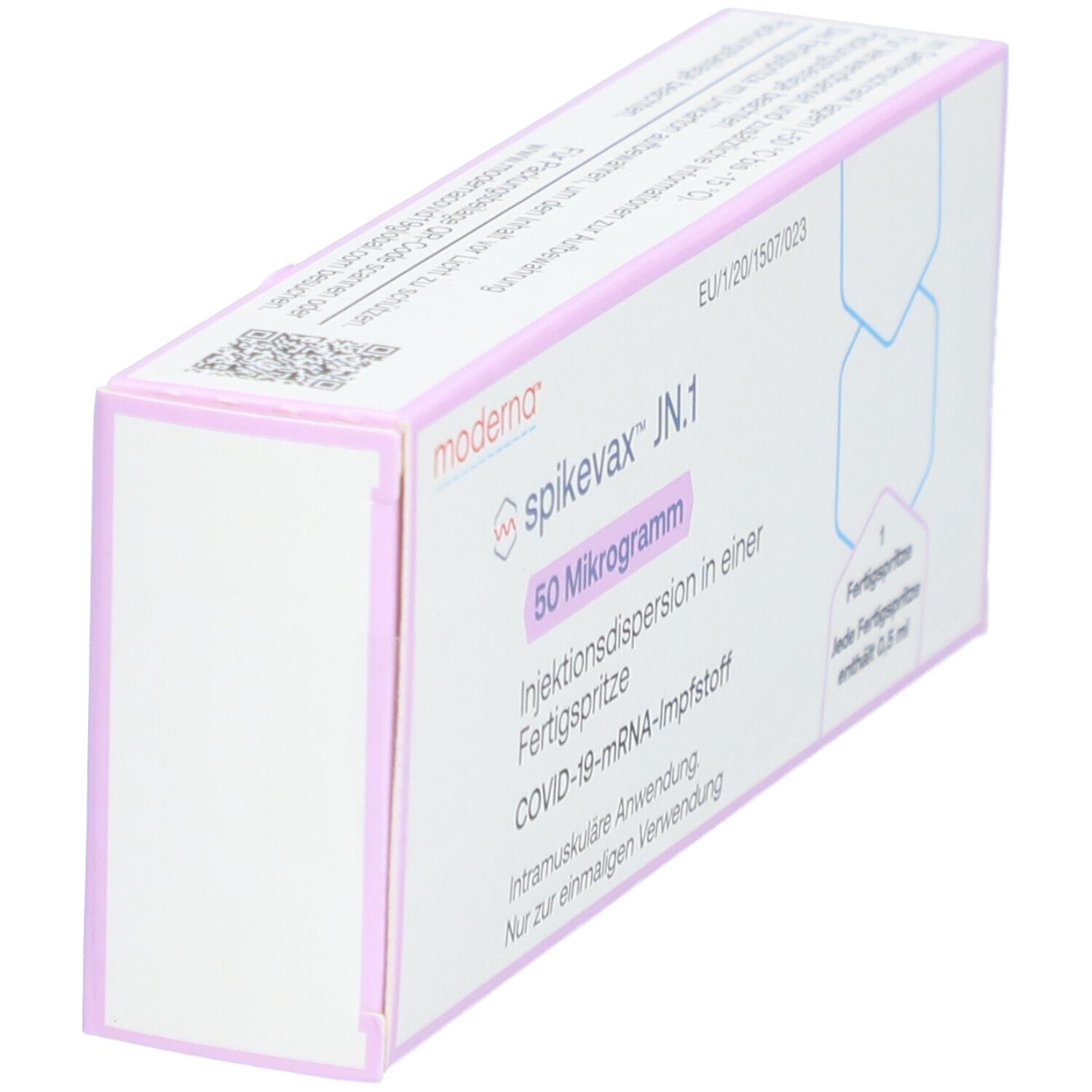 SPIKEVAX JN.1 50 µg Inj.-Dispersion Fertigspritze 1x0,5 ml mit dem E ...