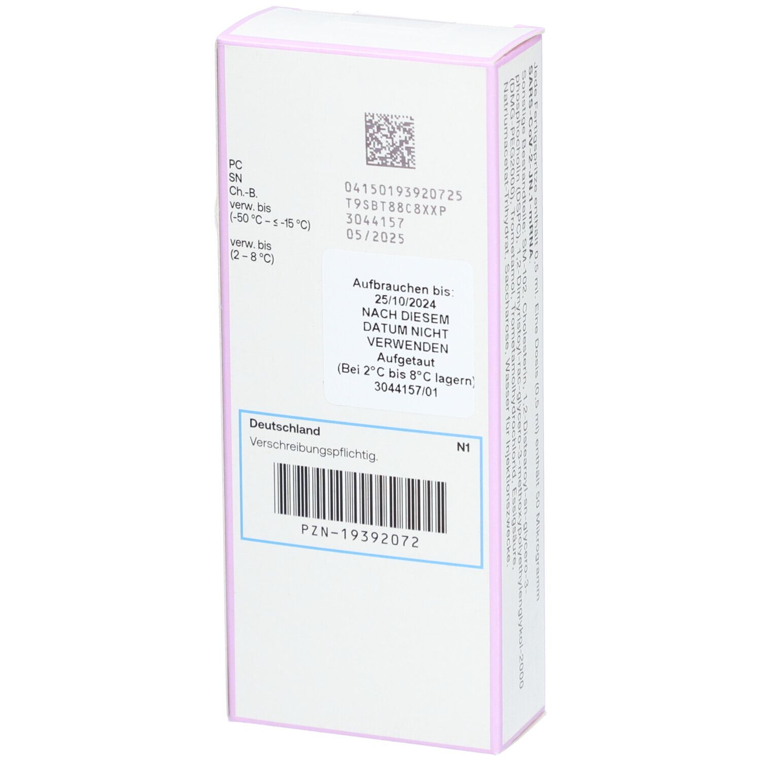 SPIKEVAX JN.1 50 µg Inj.-Dispersion Fertigspritze