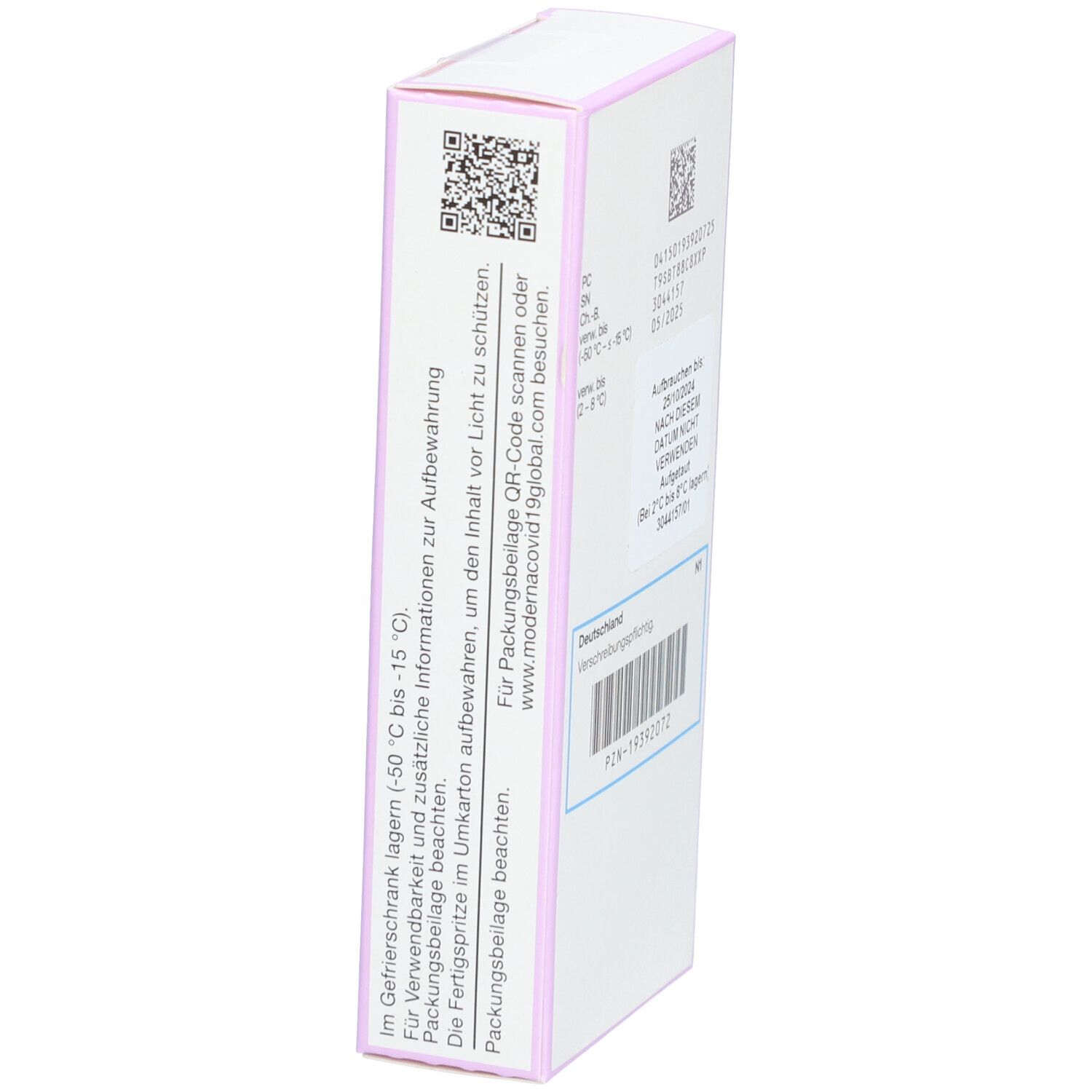 SPIKEVAX JN.1 50 µg Inj.-Dispersion Fertigspritze 1x0,5 ml mit dem E ...