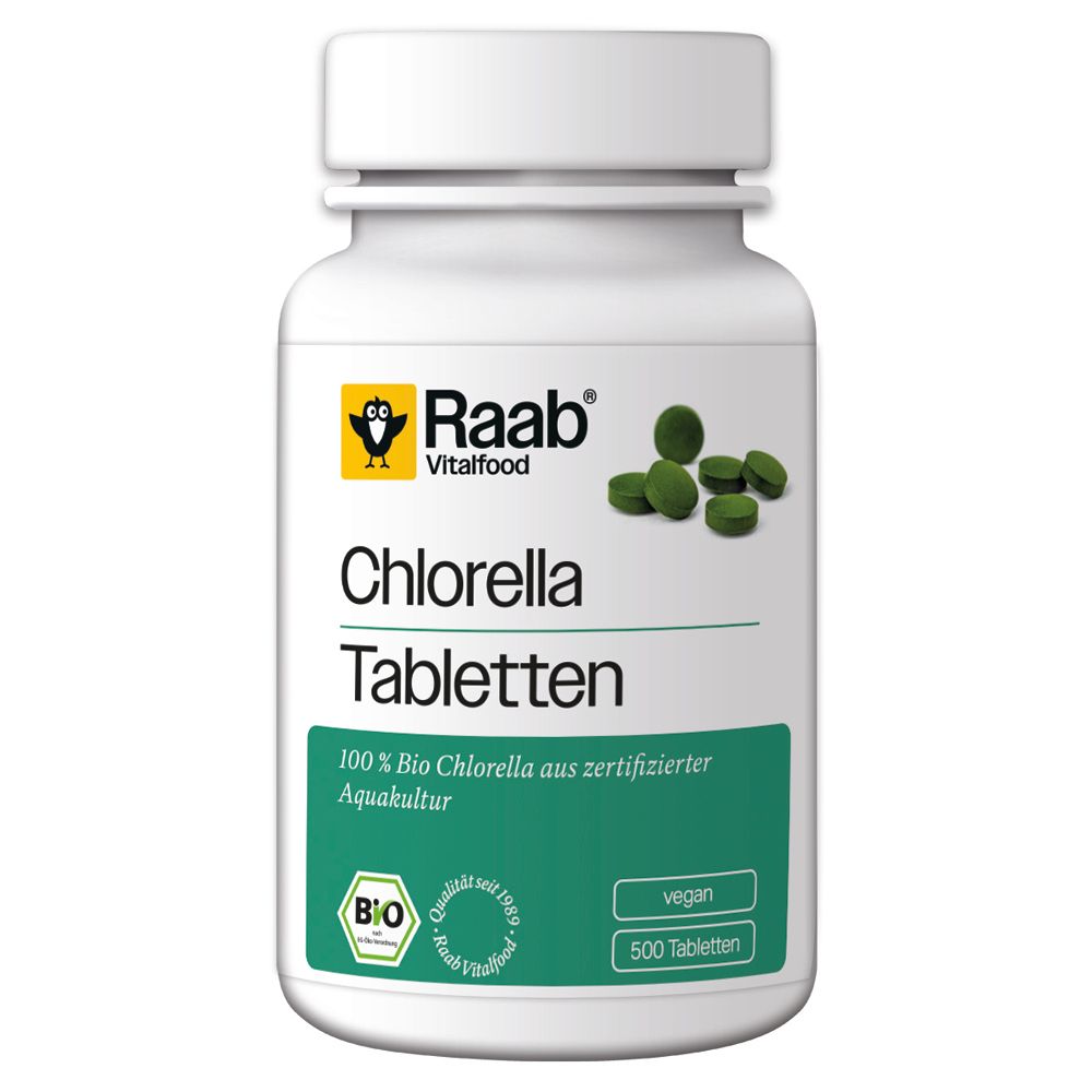 Raab Vitalfood® Bio Chlorella Tabletten