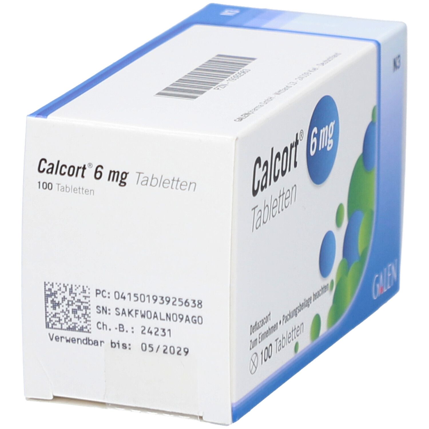 CALCORT 6 mg Tabletten