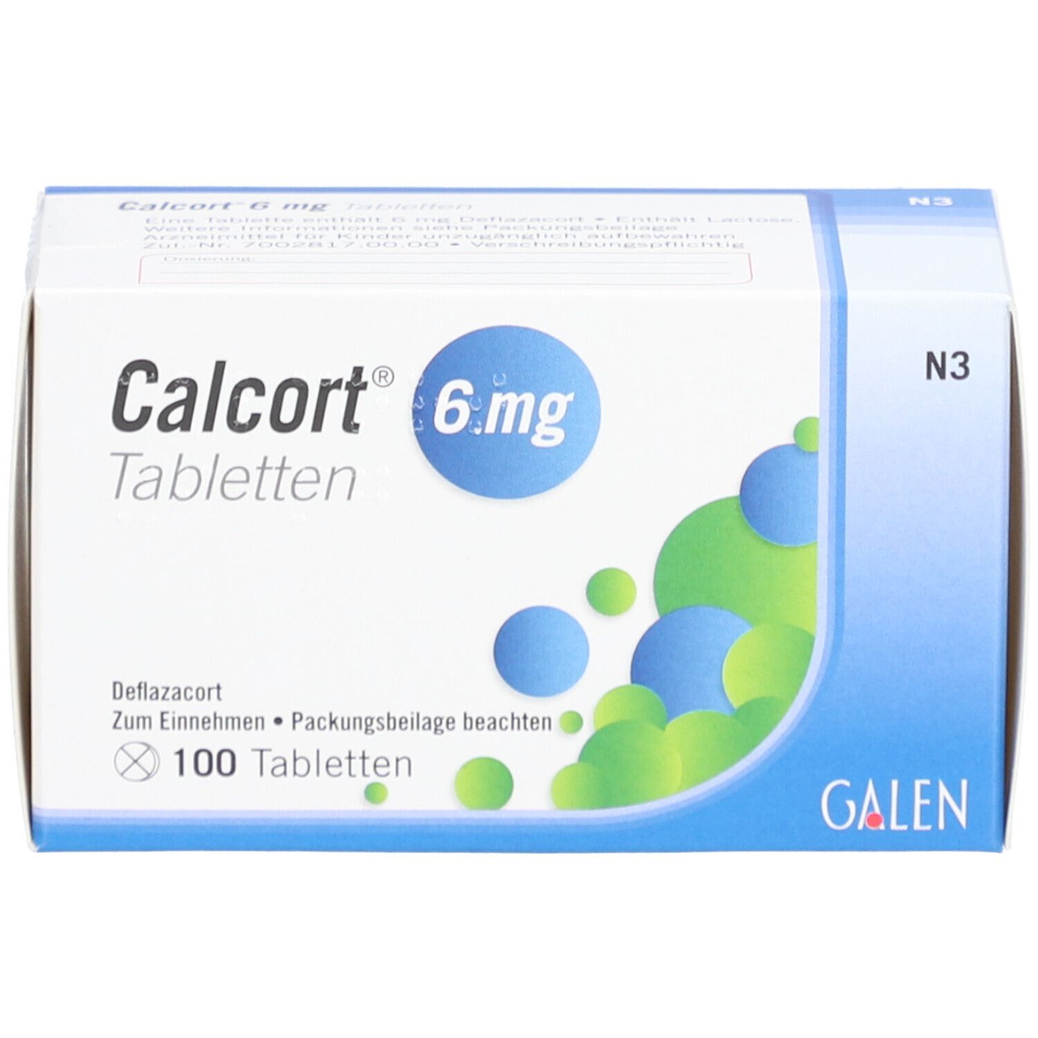 CALCORT 6 mg Tabletten