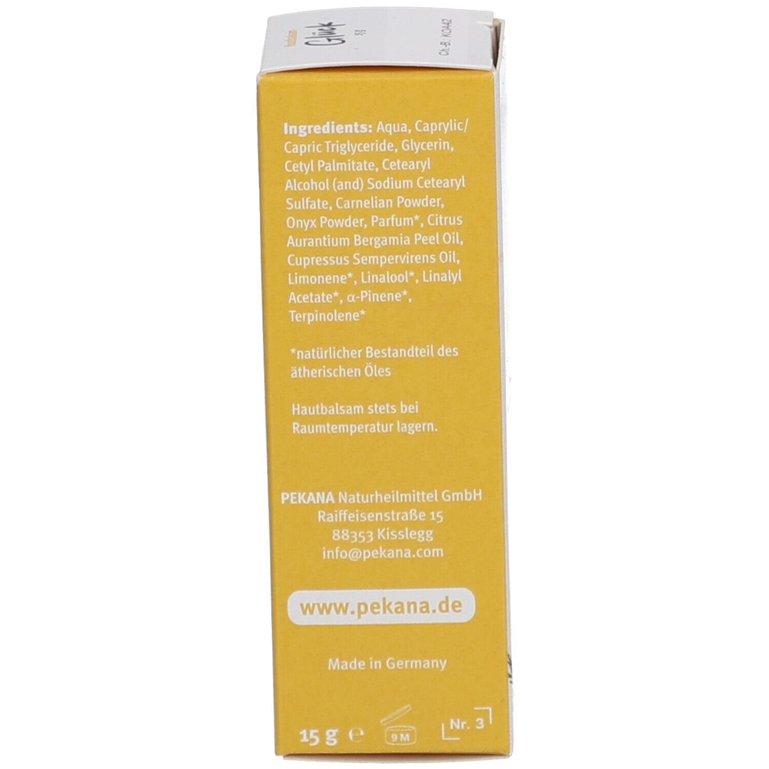 PEKANA® Hautbalsam 3 Glück