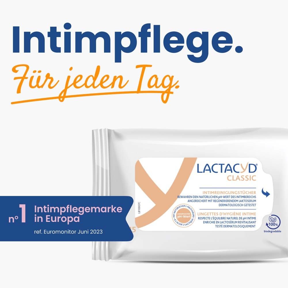 Lactacyd Classic Intimreinigungstücher